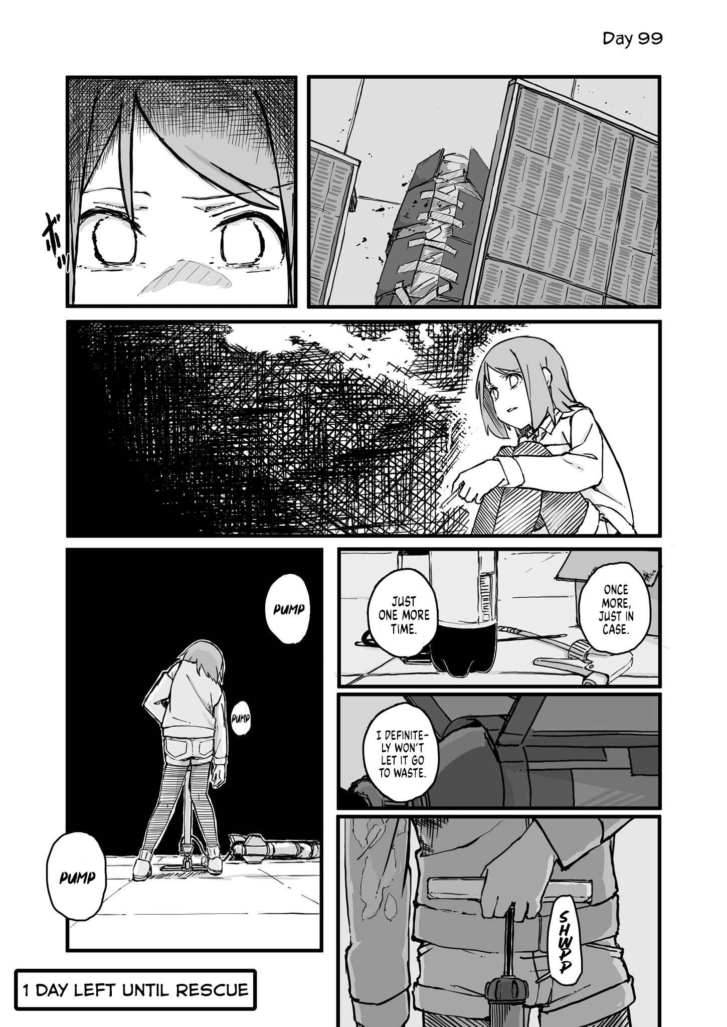 Page 1 Chapter 99 Convenience Store of the Dead ~The Convenience Store Clerk Will Get Rescued in 100 Days~