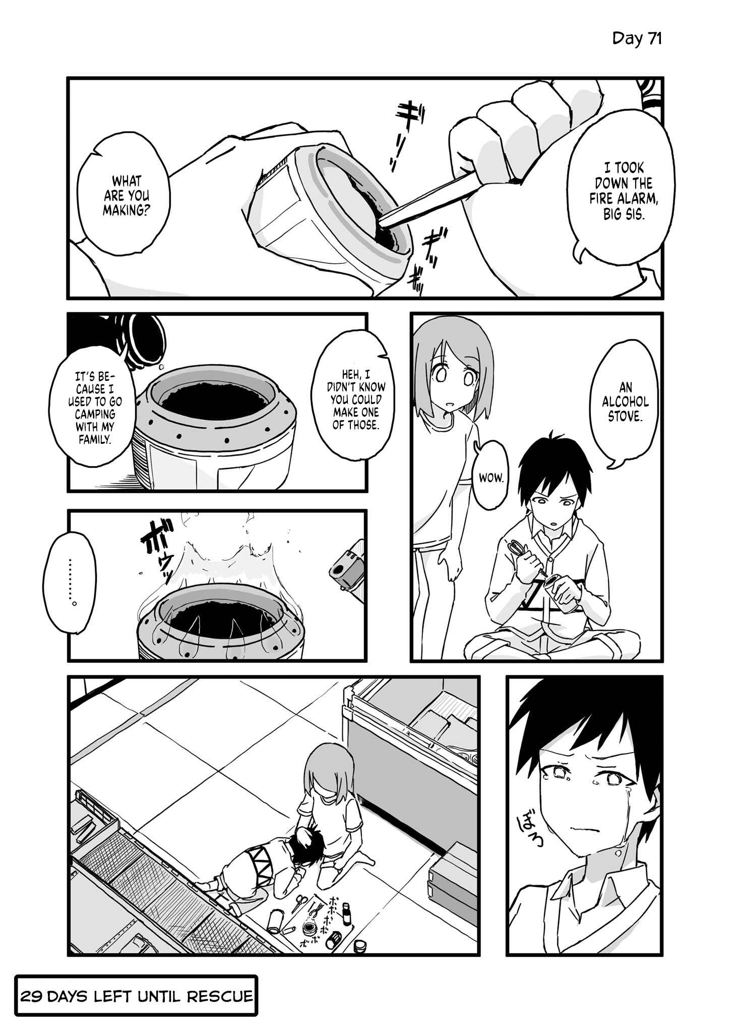 Page 1 Chapter 71 Convenience Store of the Dead ~The Convenience Store Clerk Will Get Rescued in 100 Days~