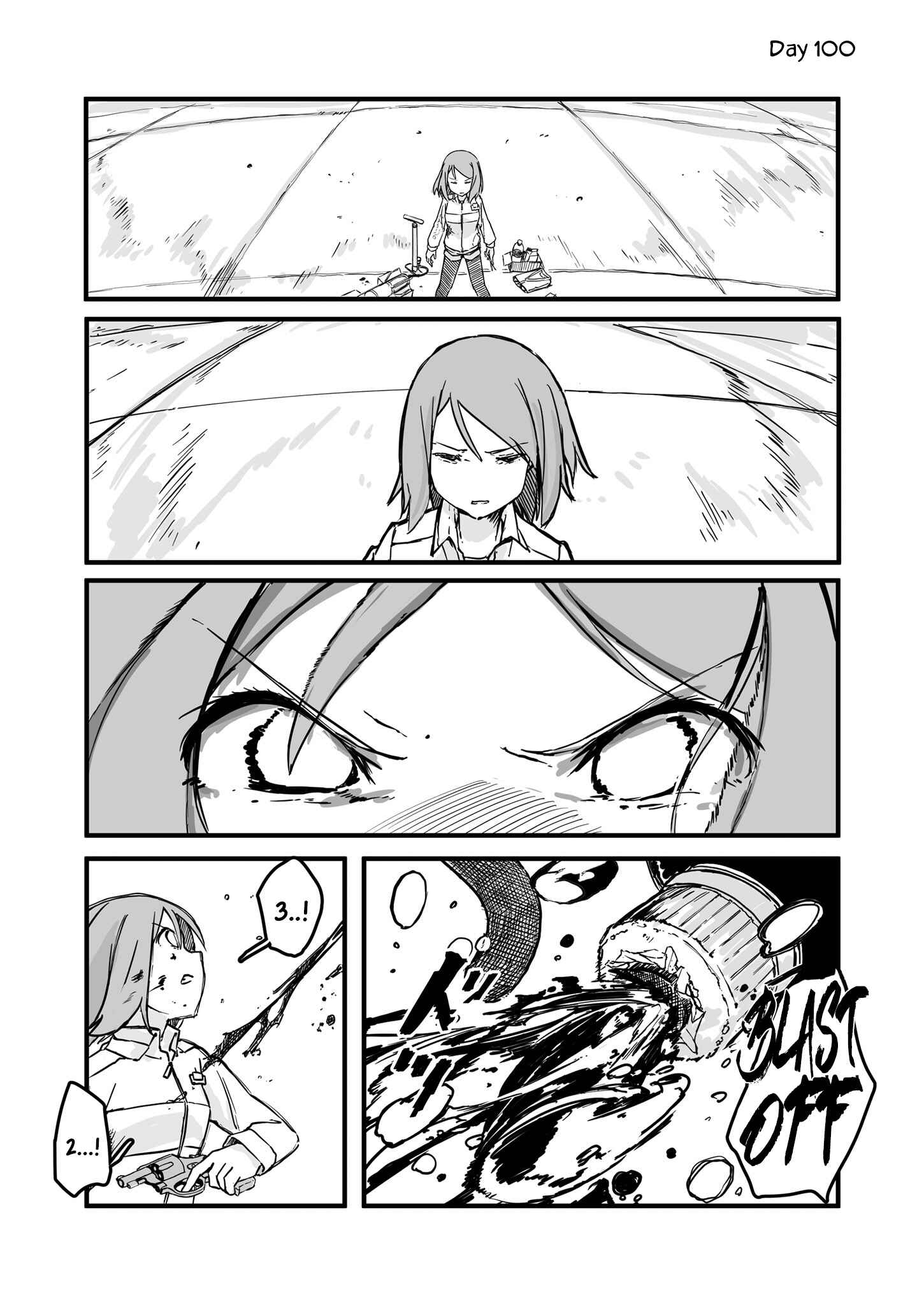 Page 1 Chapter 100 Convenience Store of the Dead ~The Convenience Store Clerk Will Get Rescued in 100 Days~