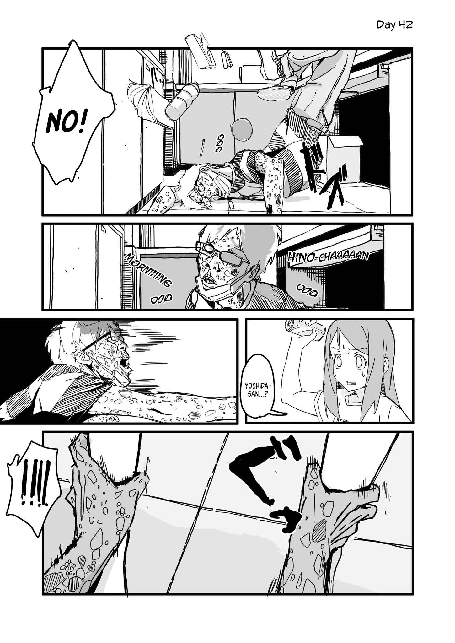 Page 1 Chapter 42 Convenience Store of the Dead ~The Convenience Store Clerk Will Get Rescued in 100 Days~