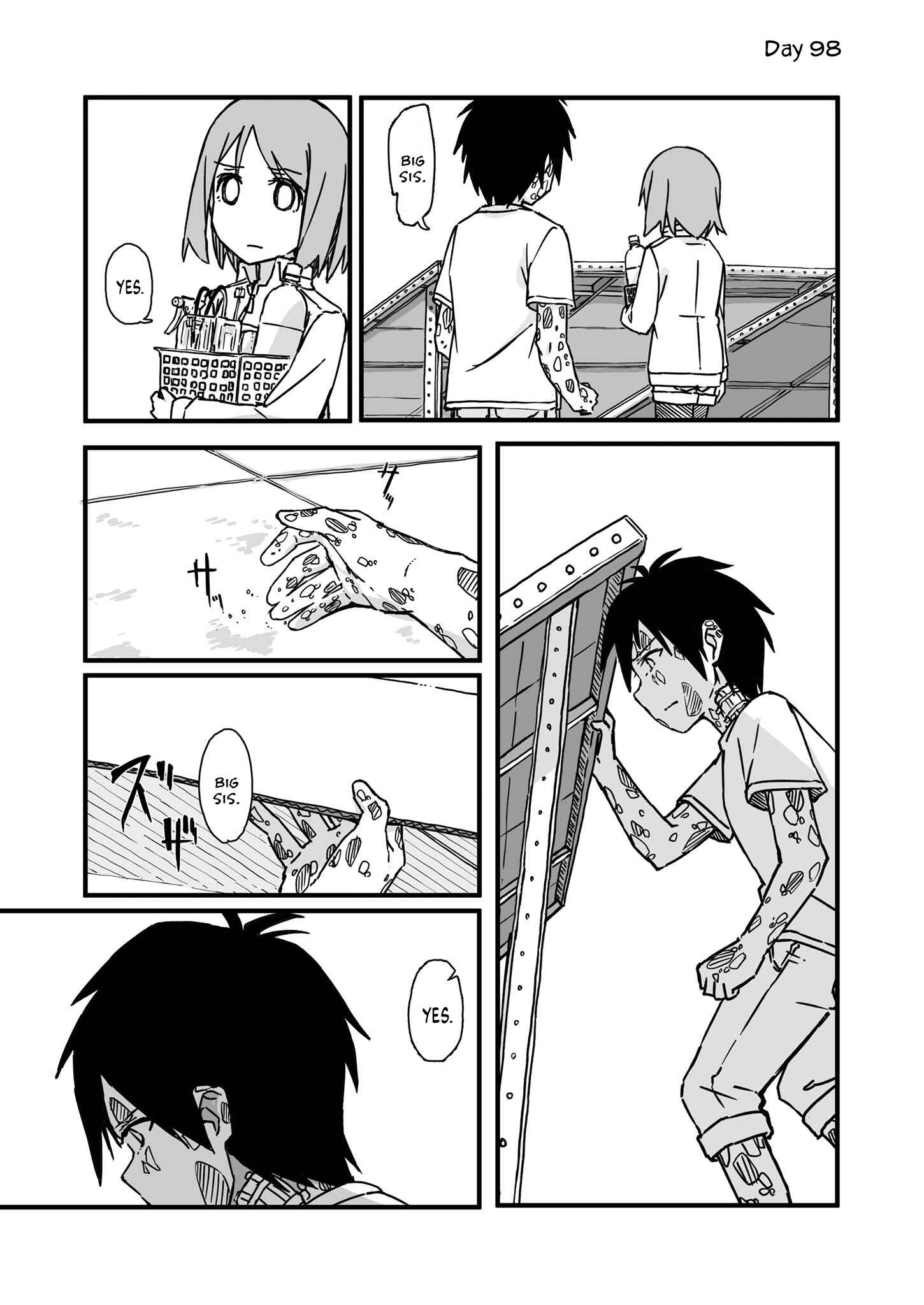 Page 1 Chapter 98 Convenience Store of the Dead ~The Convenience Store Clerk Will Get Rescued in 100 Days~