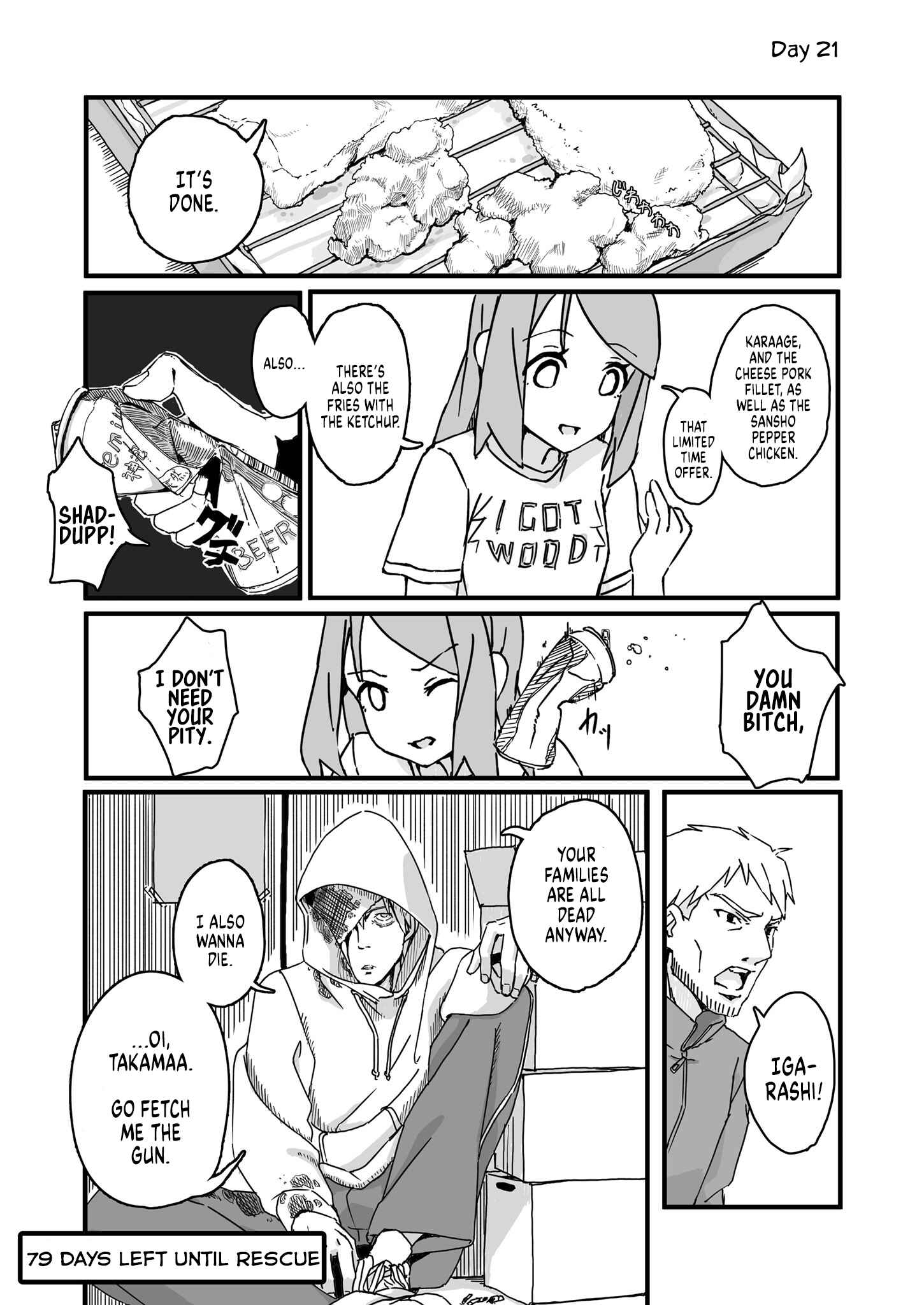 Page 1 Chapter 21 Convenience Store of the Dead ~The Convenience Store Clerk Will Get Rescued in 100 Days~