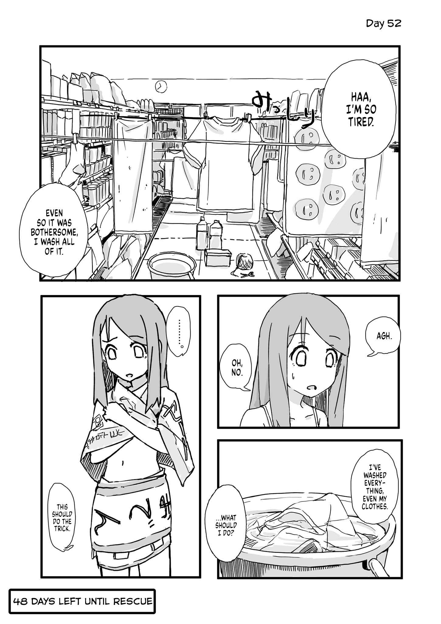 Page 1 Chapter 52 Convenience Store of the Dead ~The Convenience Store Clerk Will Get Rescued in 100 Days~