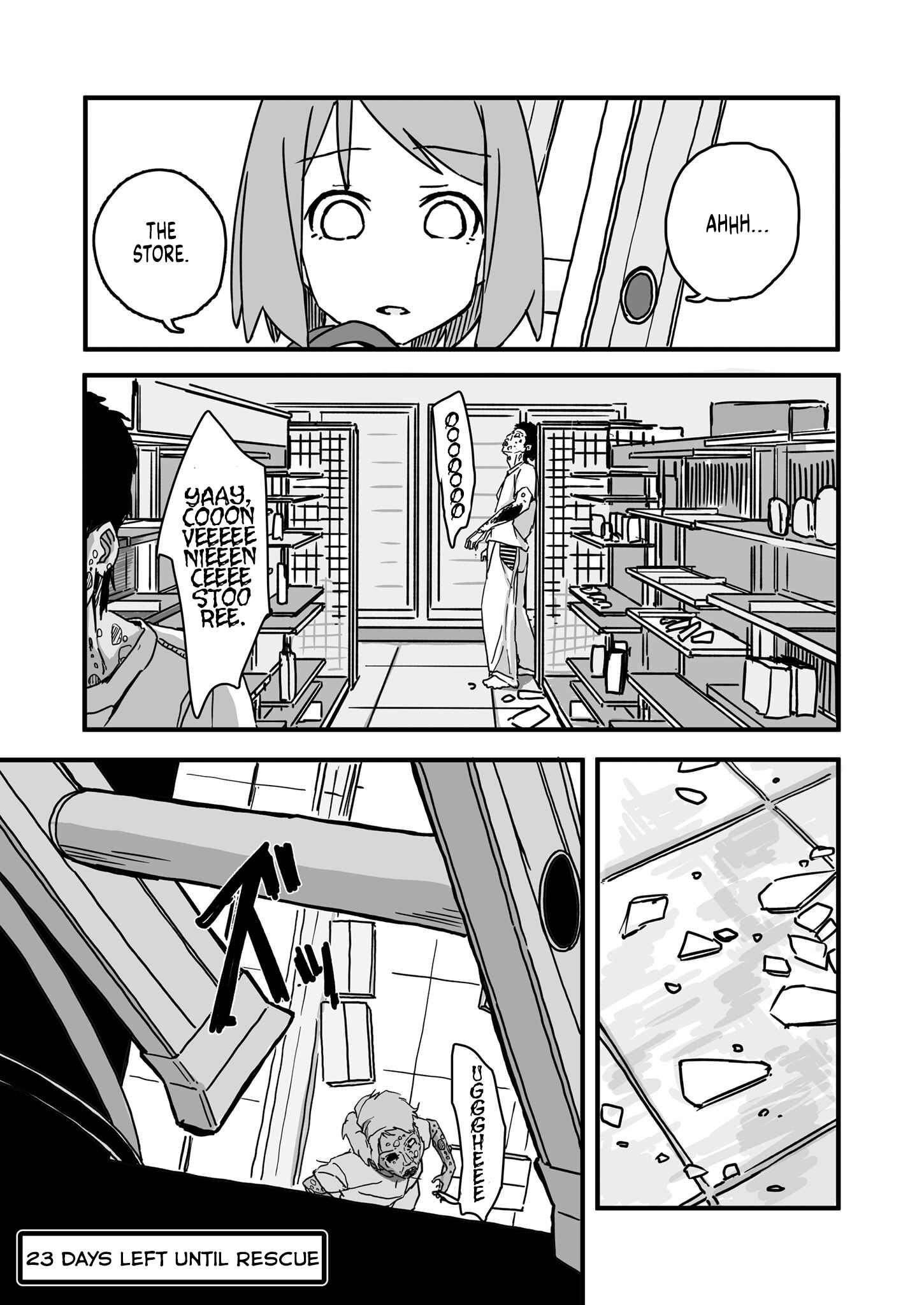 Page 3 Chapter 77 Convenience Store of the Dead ~The Convenience Store Clerk Will Get Rescued in 100 Days~