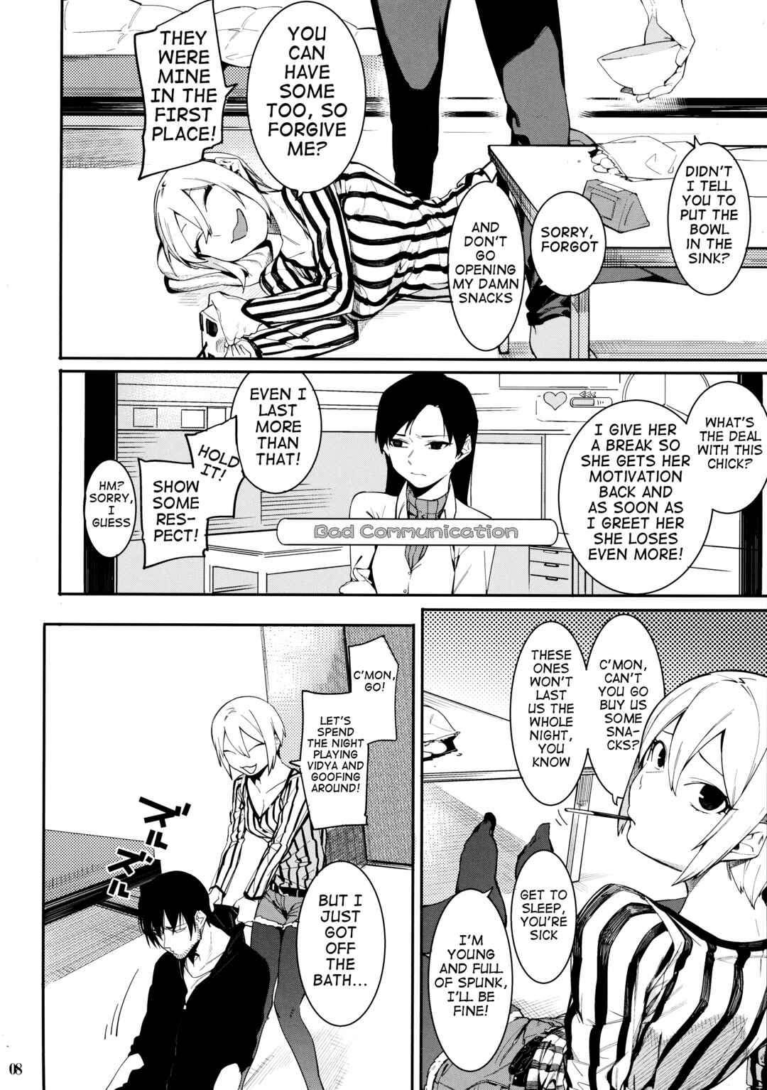 Page 8 Chapter Unknown_8cc0 THE iDOLM@STER Cinderella Girls - Lip Sync (Doujinshi)