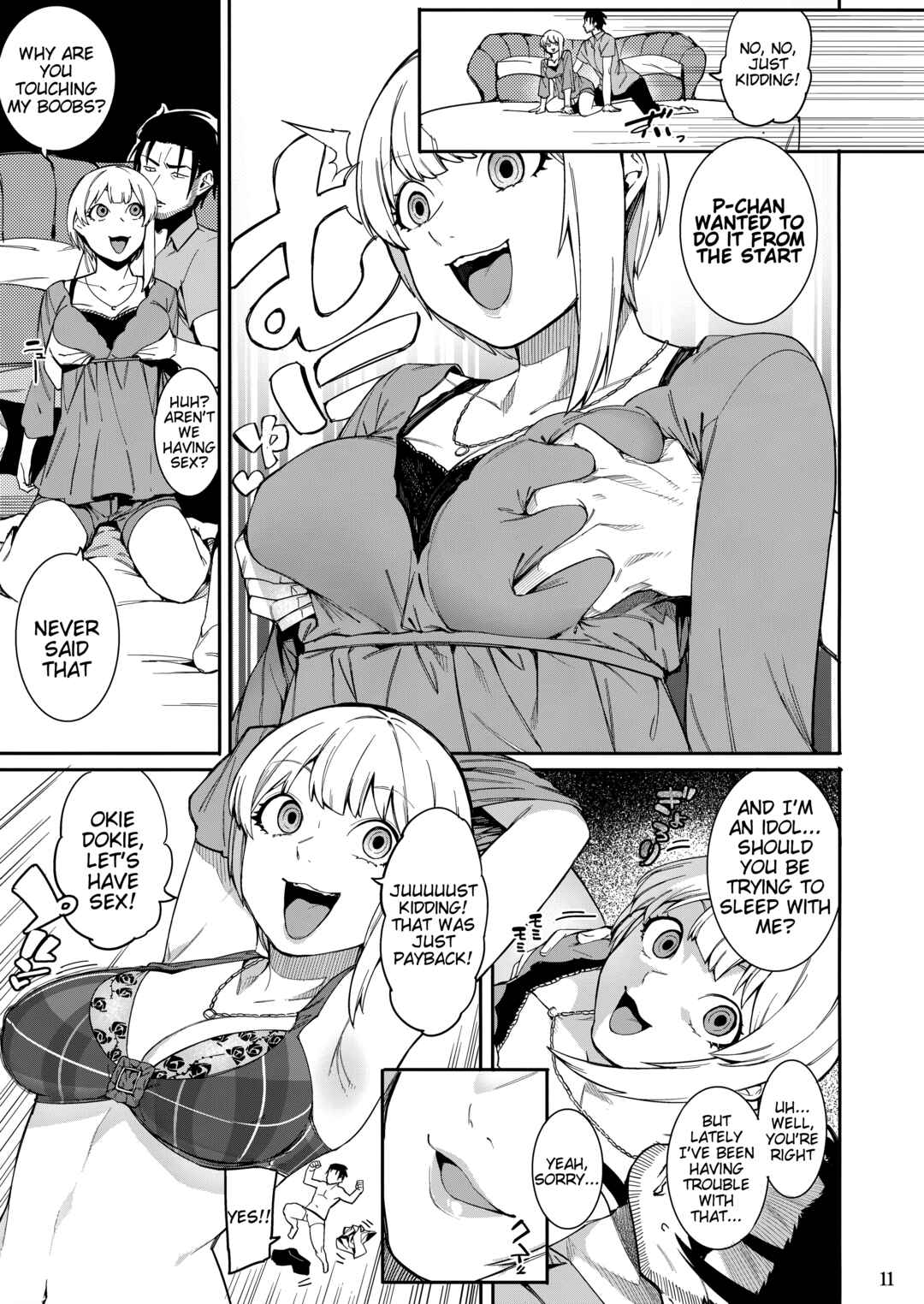 Page 10 Chapter Unknown_92a3 THE iDOLM@STER Cinderella Girls - Lip Sync (Doujinshi)