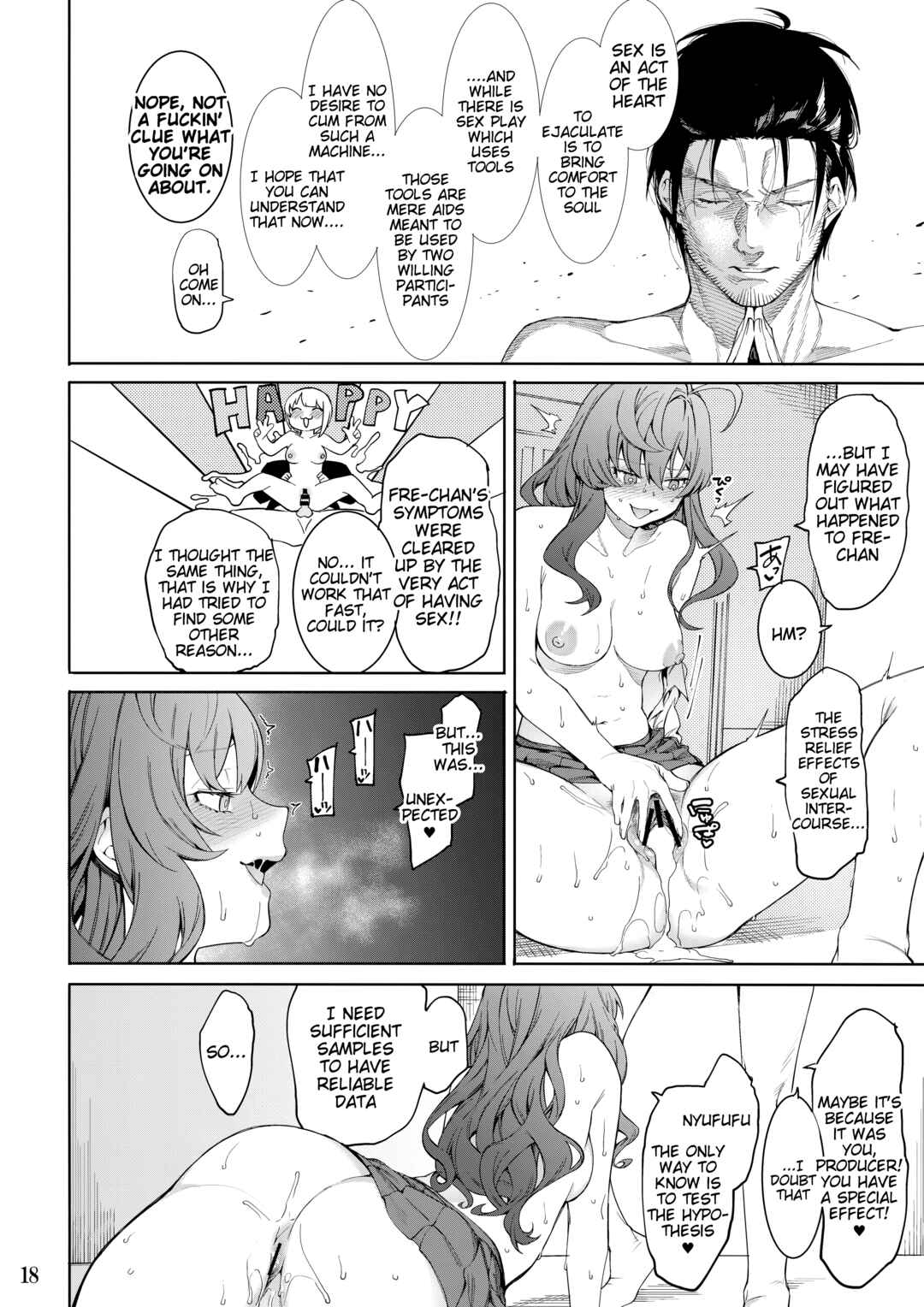 Page 17 Chapter Unknown_ea3d THE iDOLM@STER Cinderella Girls - Lip Sync (Doujinshi)