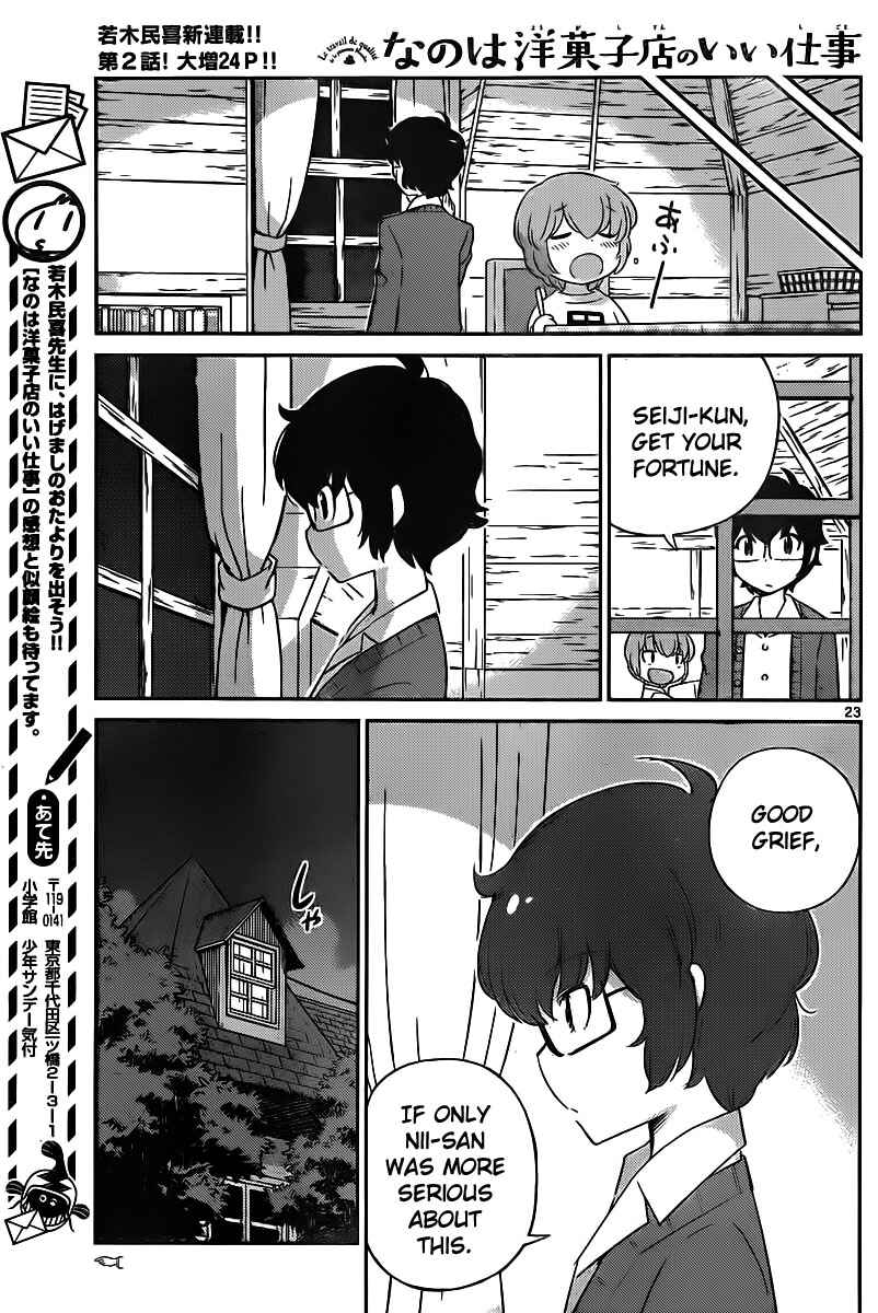 Page 24 Chapter 2 Nanoha Yougashiten no Ii Shigoto
