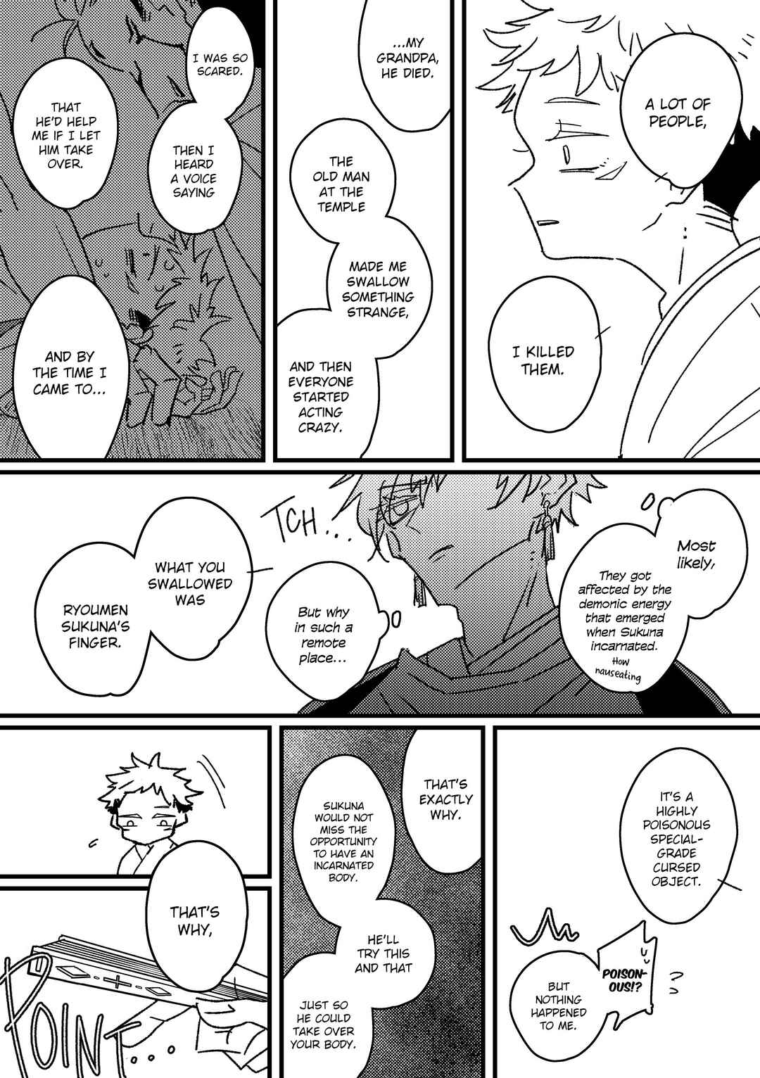 Page 15 Chapter Unknown_edeb Jujutsu Kaisen - Itoki Akebono Ten ni Haru (Doujinshi)