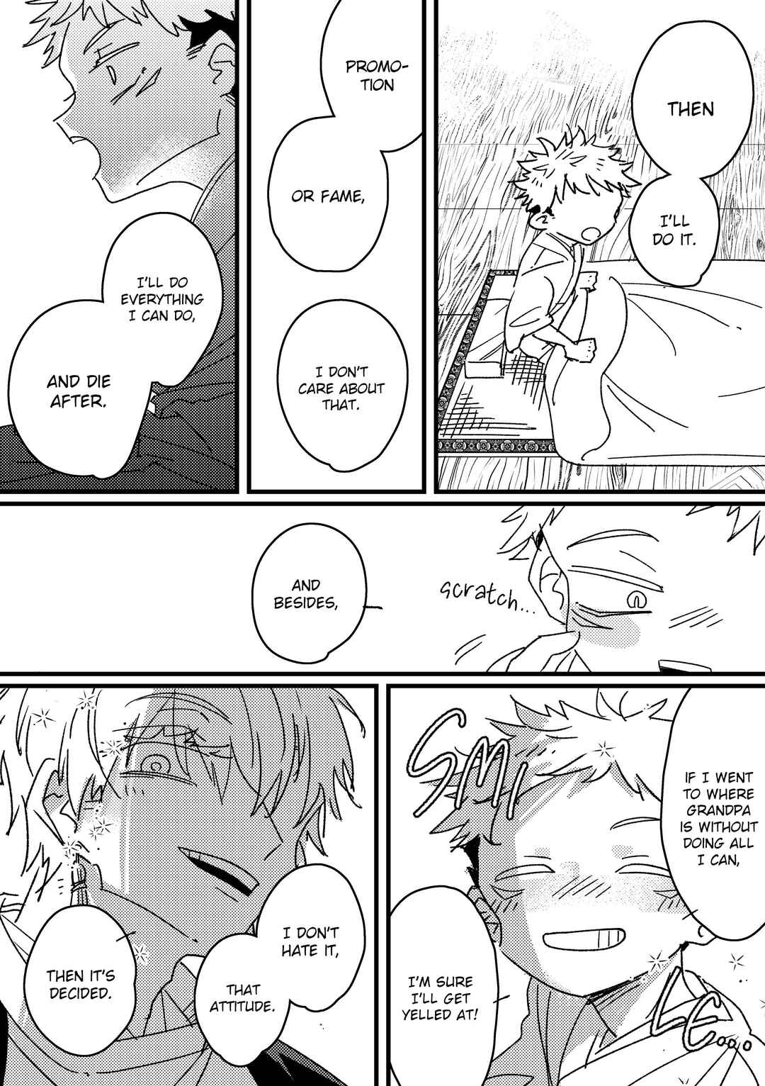 Page 17 Chapter Unknown_edeb Jujutsu Kaisen - Itoki Akebono Ten ni Haru (Doujinshi)