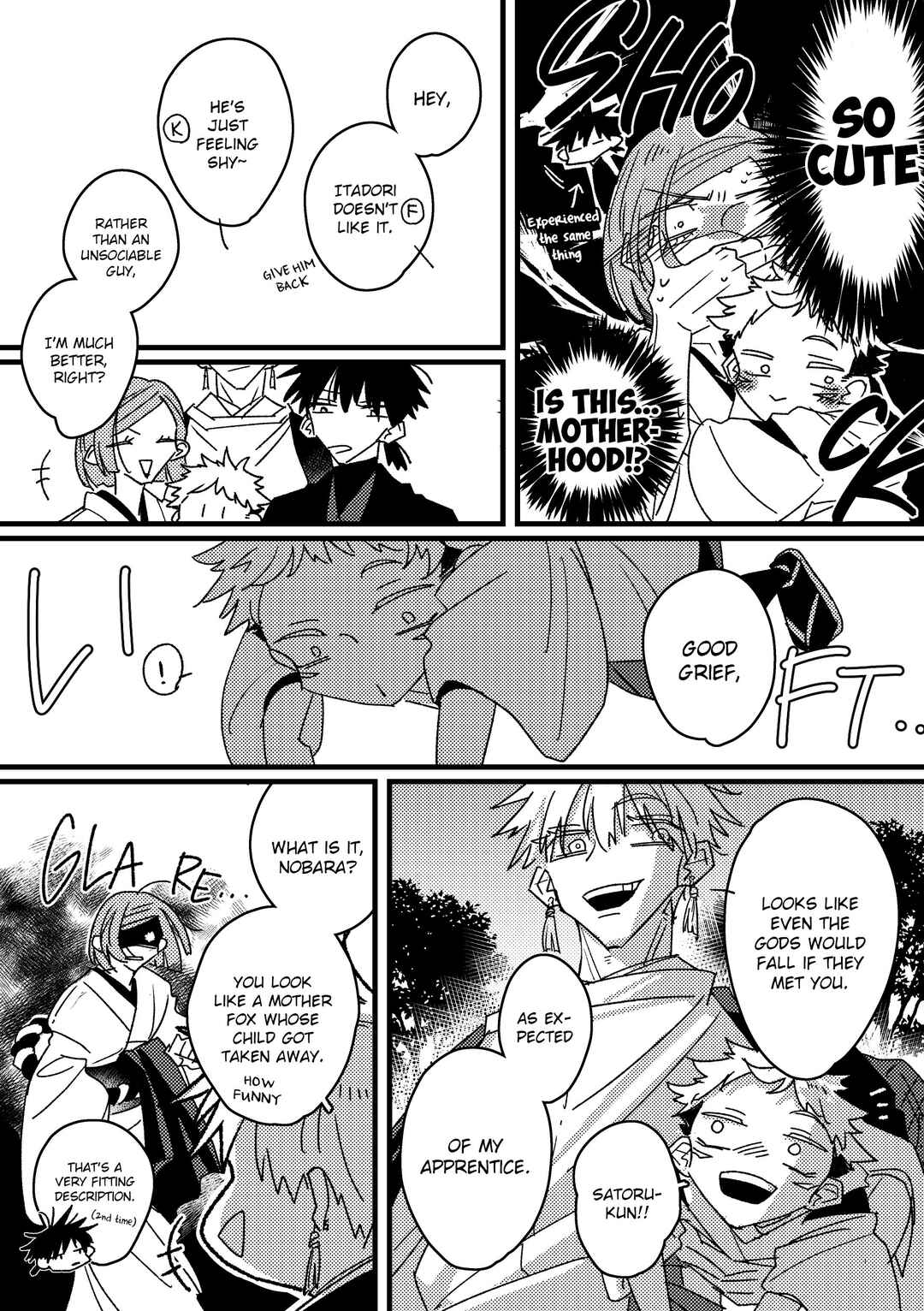 Page 22 Chapter Unknown_edeb Jujutsu Kaisen - Itoki Akebono Ten ni Haru (Doujinshi)