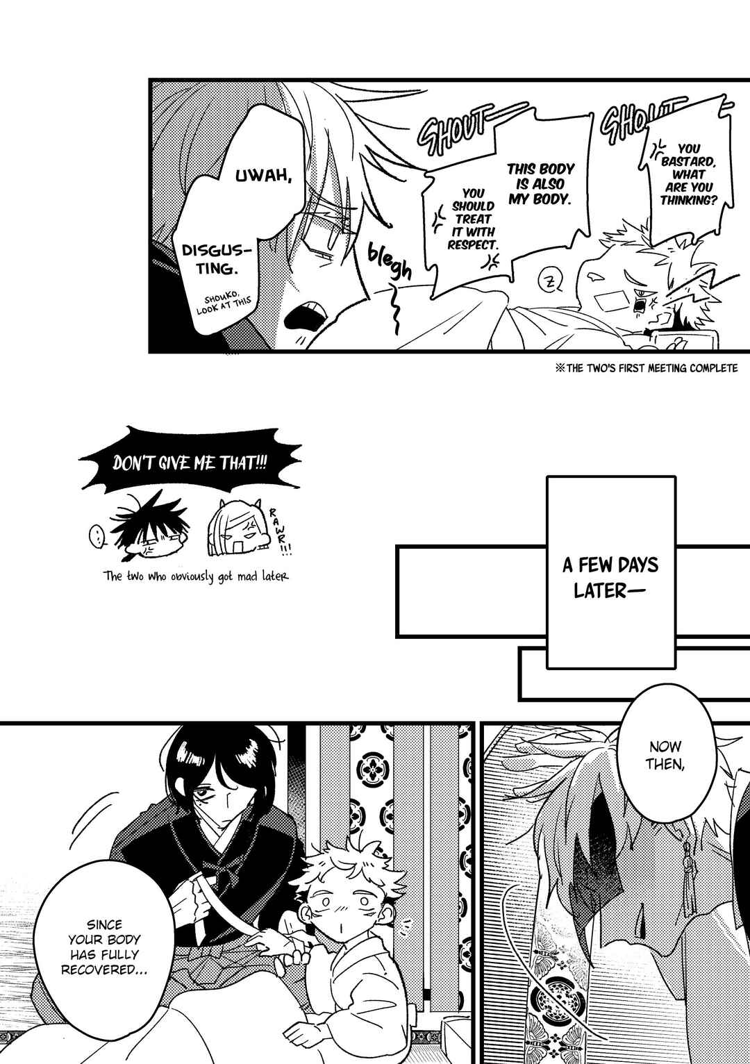 Page 33 Chapter Unknown_edeb Jujutsu Kaisen - Itoki Akebono Ten ni Haru (Doujinshi)