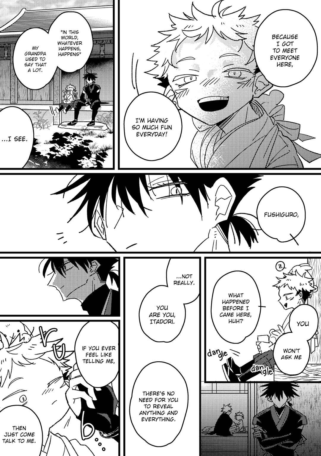 Page 41 Chapter Unknown_edeb Jujutsu Kaisen - Itoki Akebono Ten ni Haru (Doujinshi)