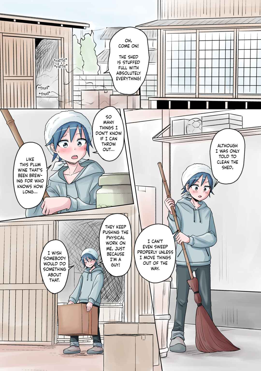 Page 1 Chapter 1 Mahou Shoujo Fuusen wo Ane kara Moratte Nani ka ni Mezameru Shounen