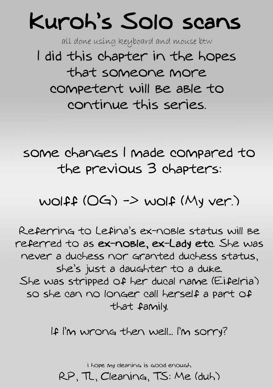 Page 1 Chapter 4 The Role of the Villainess Is No More!