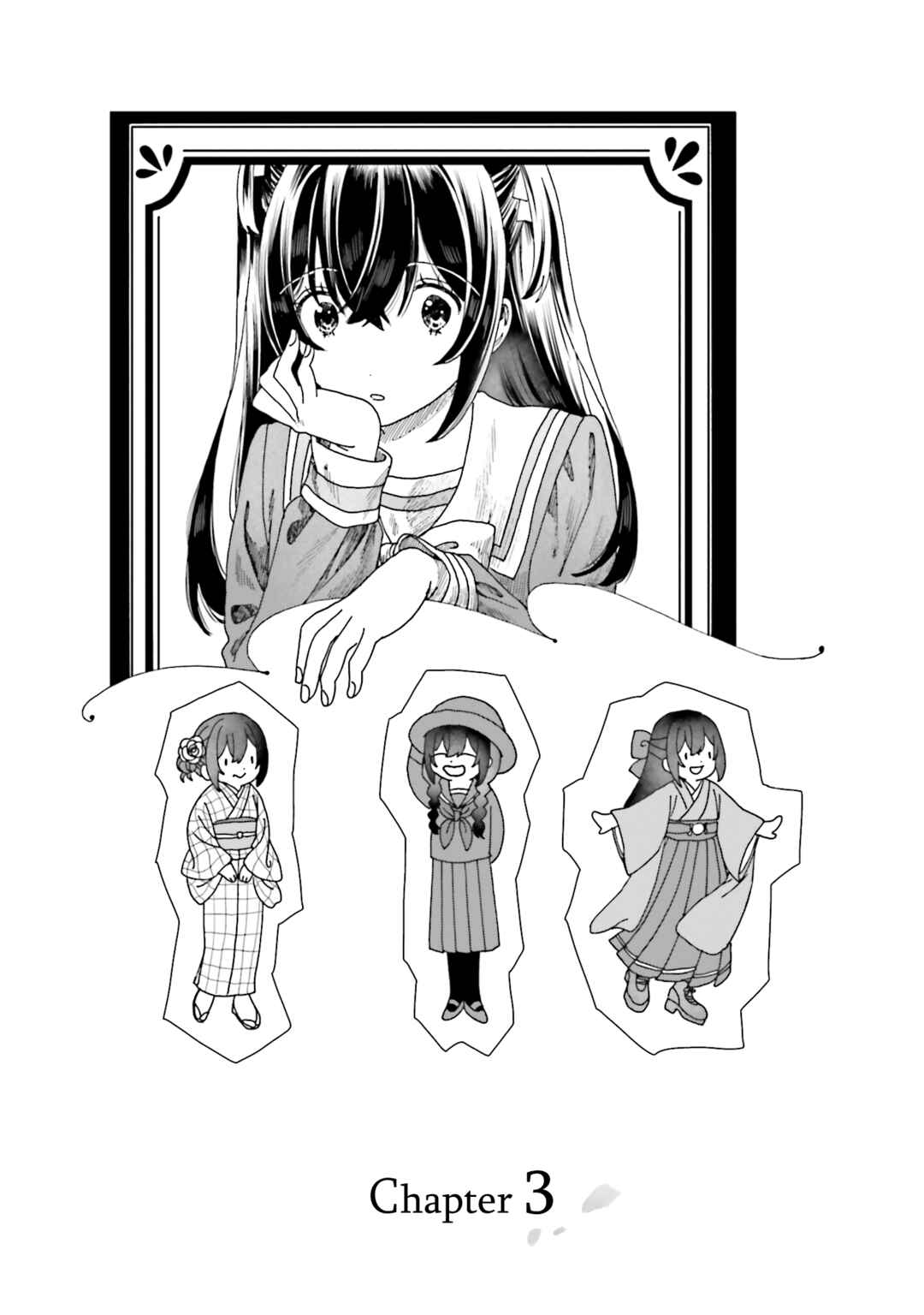 Page 1 Chapter 3 Haikei, Arishi Hi ni Saku Hanatachi e