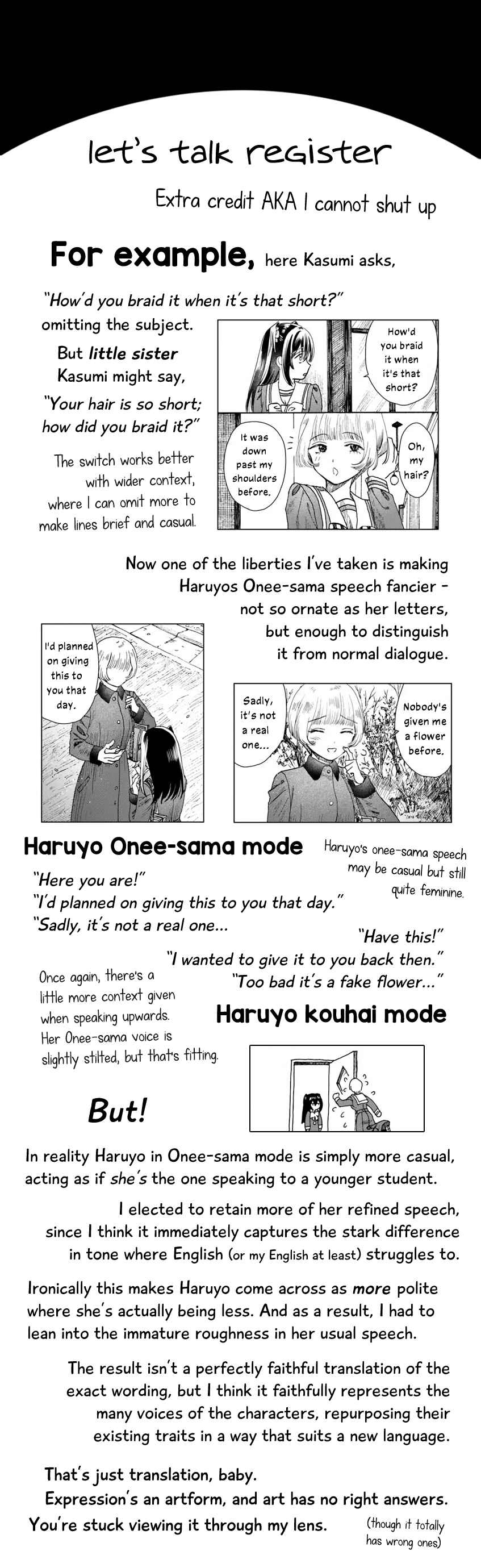 Page 37 Chapter 6 Haikei, Arishi Hi ni Saku Hanatachi e