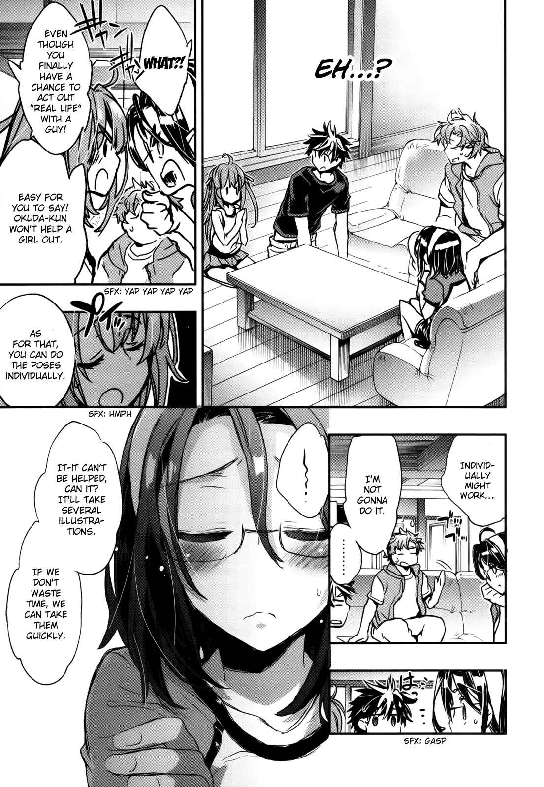 Page 16 Chapter 8 Onna no Ko ga H-na Manga Egaicha Dame Desuka?