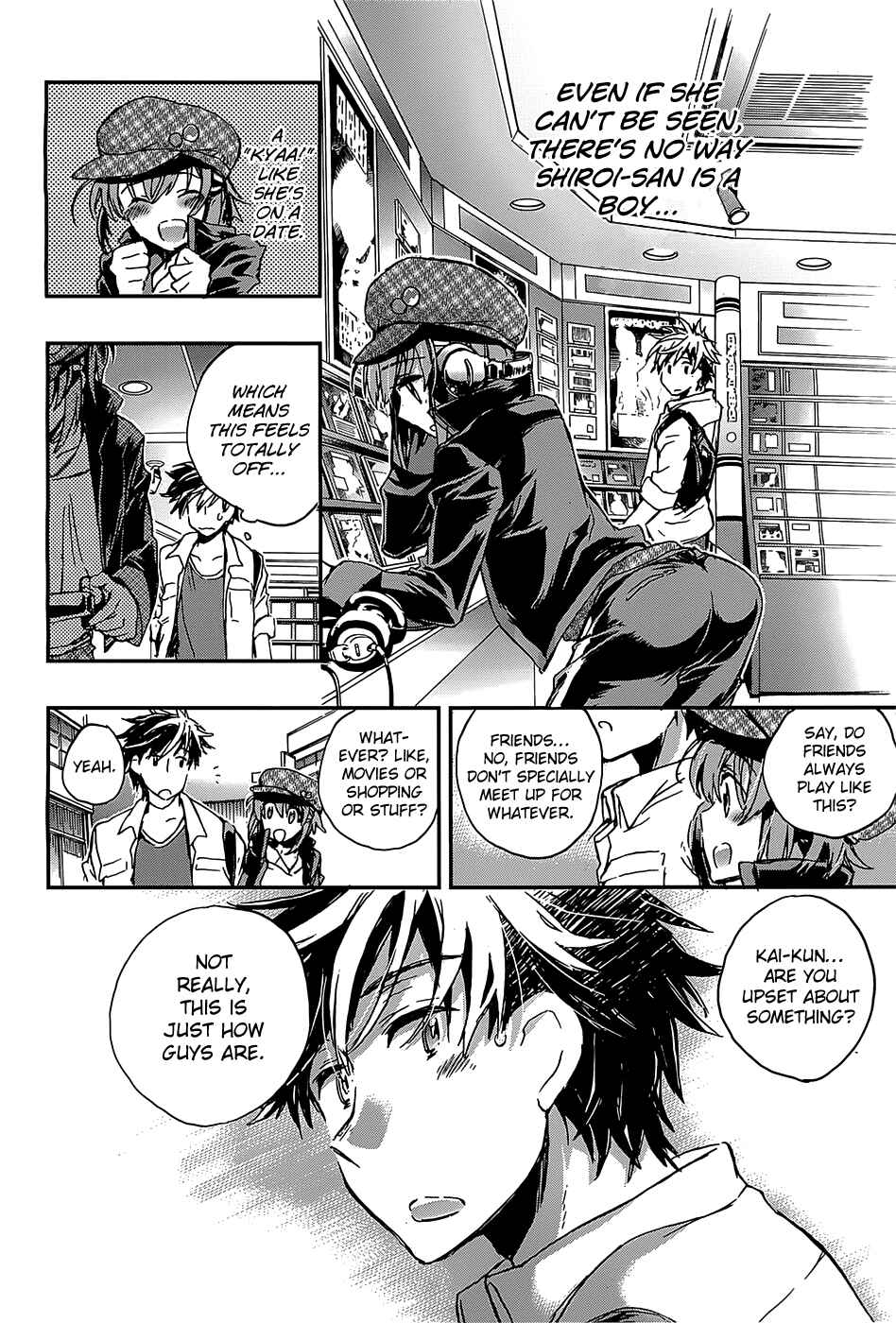 Page 12 Chapter 3 Onna no Ko ga H-na Manga Egaicha Dame Desuka?