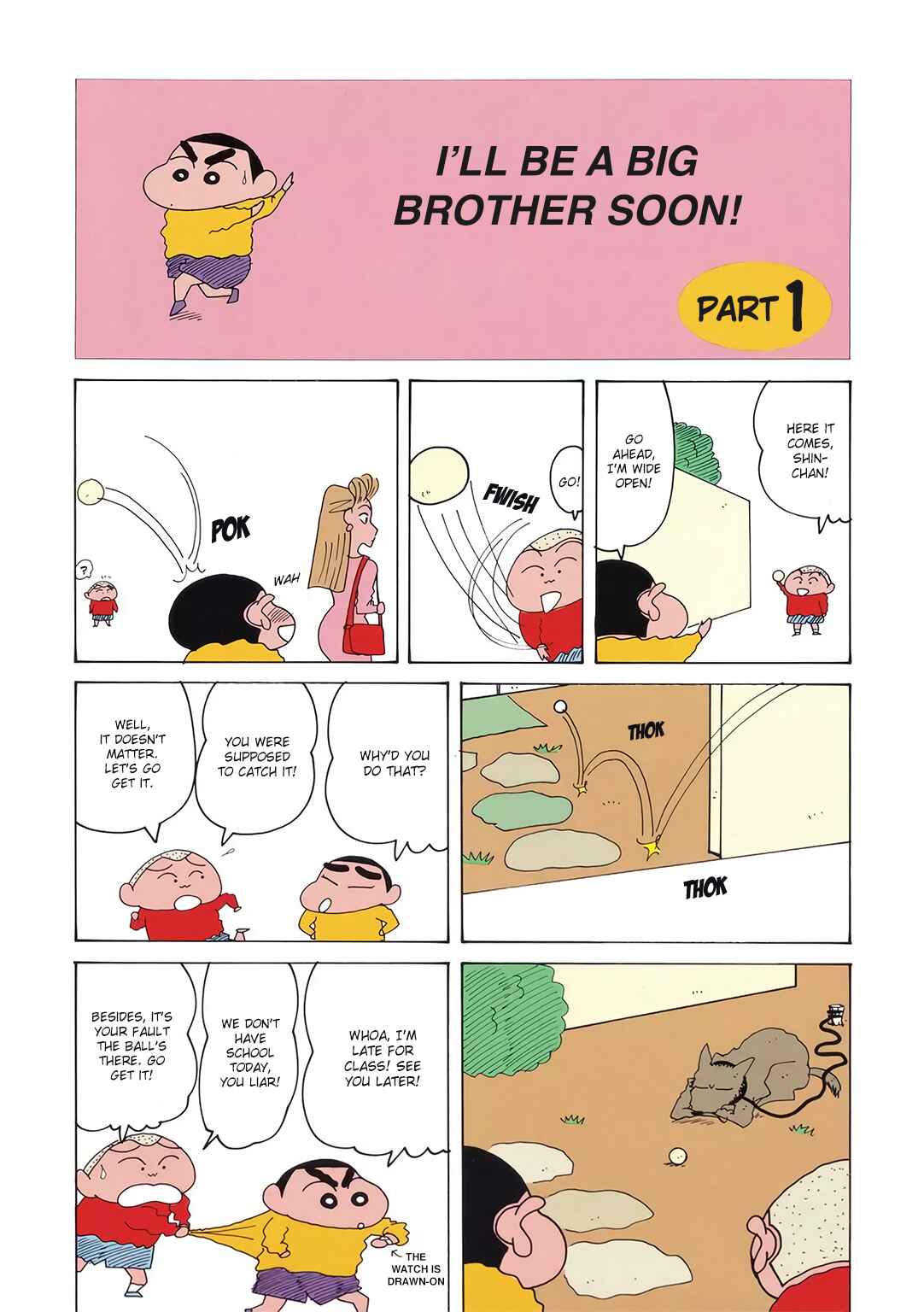 Page 4 Chapter 1.1 Crayon Shin-chan
