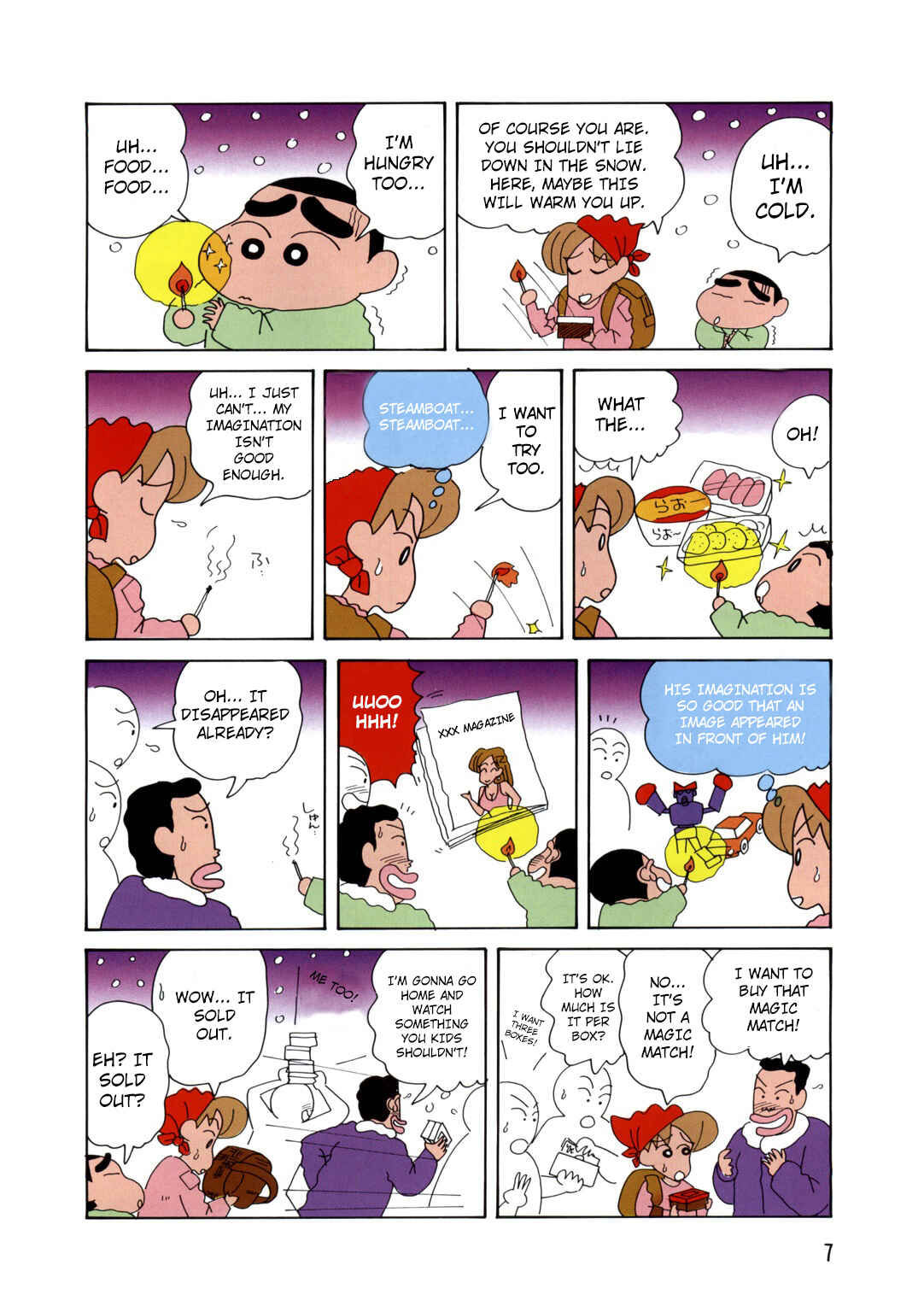Page 8 Chapter 1 Crayon Shin-chan