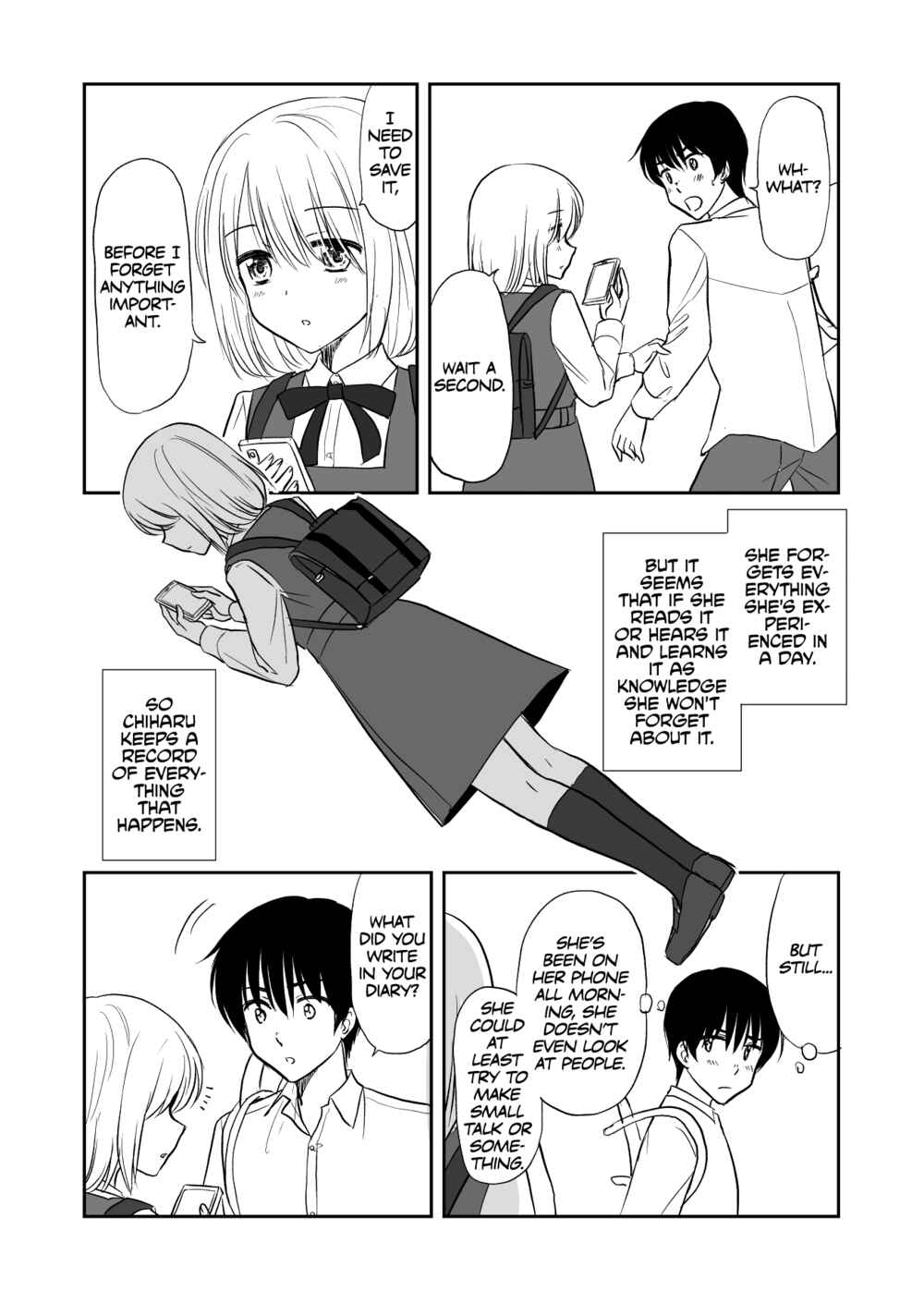 Page 3 Chapter Unknown_eee5 A Childhood Friend Who Has Only One Day of Memory