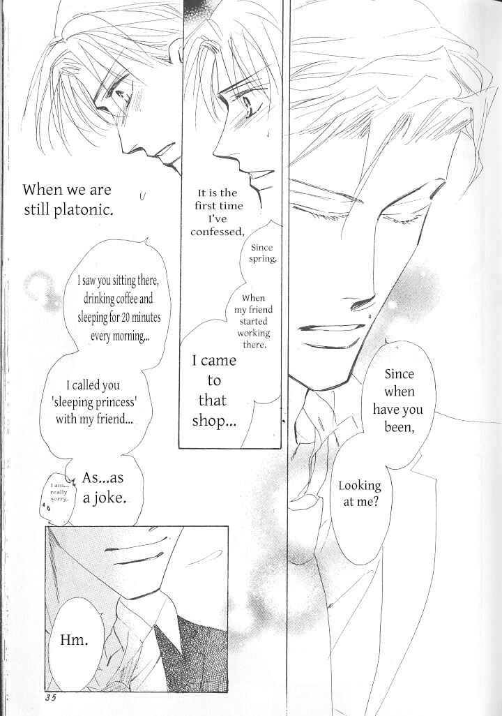 Page 35 Chapter 1 Ashita, Kare no Bed de.