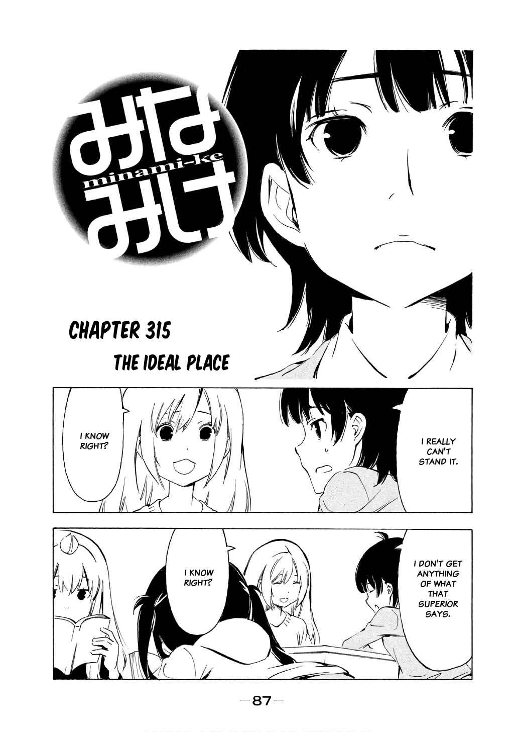 Page 2 Chapter 315 Minami-ke