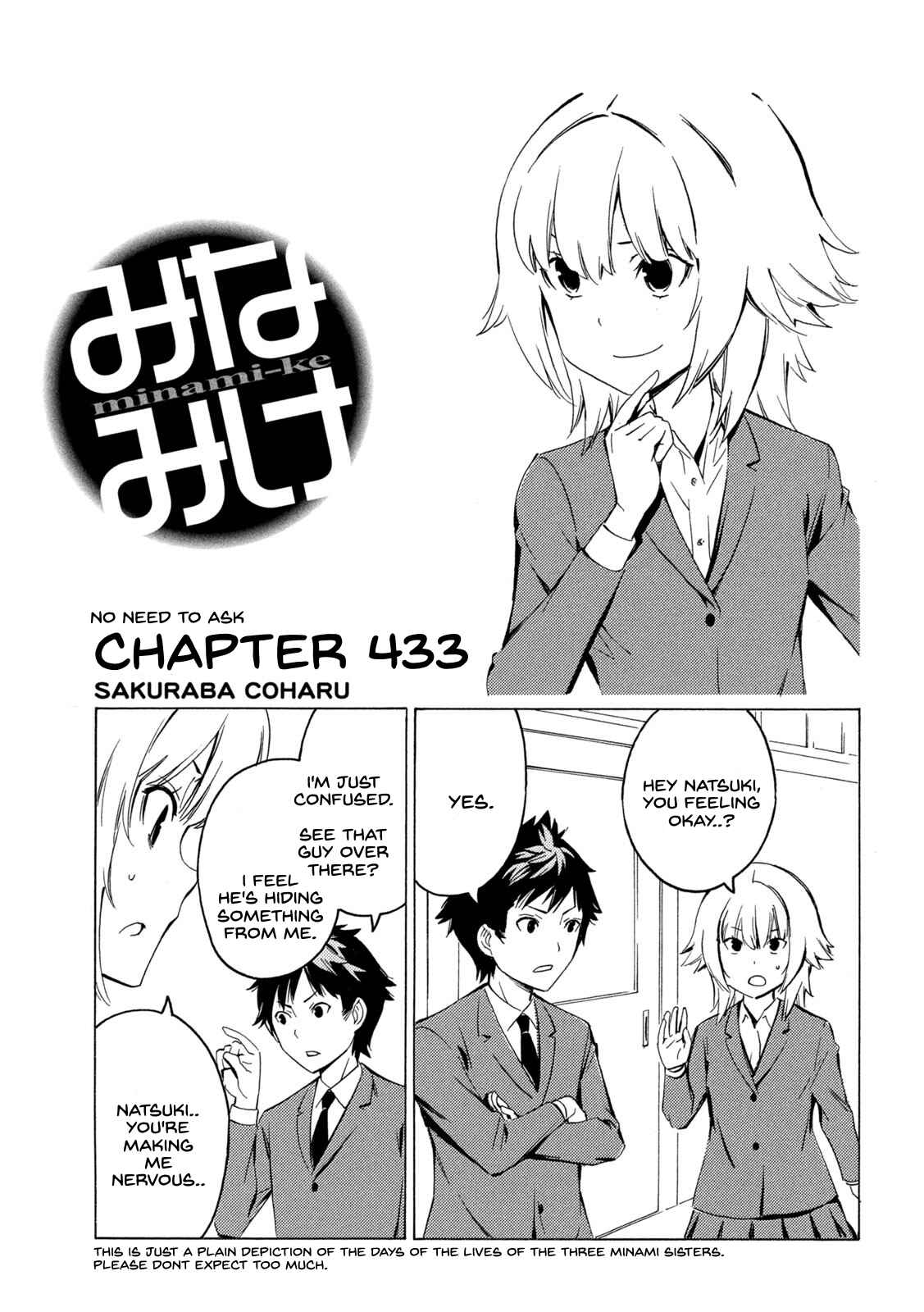 Page 1 Chapter 433 Minami-ke