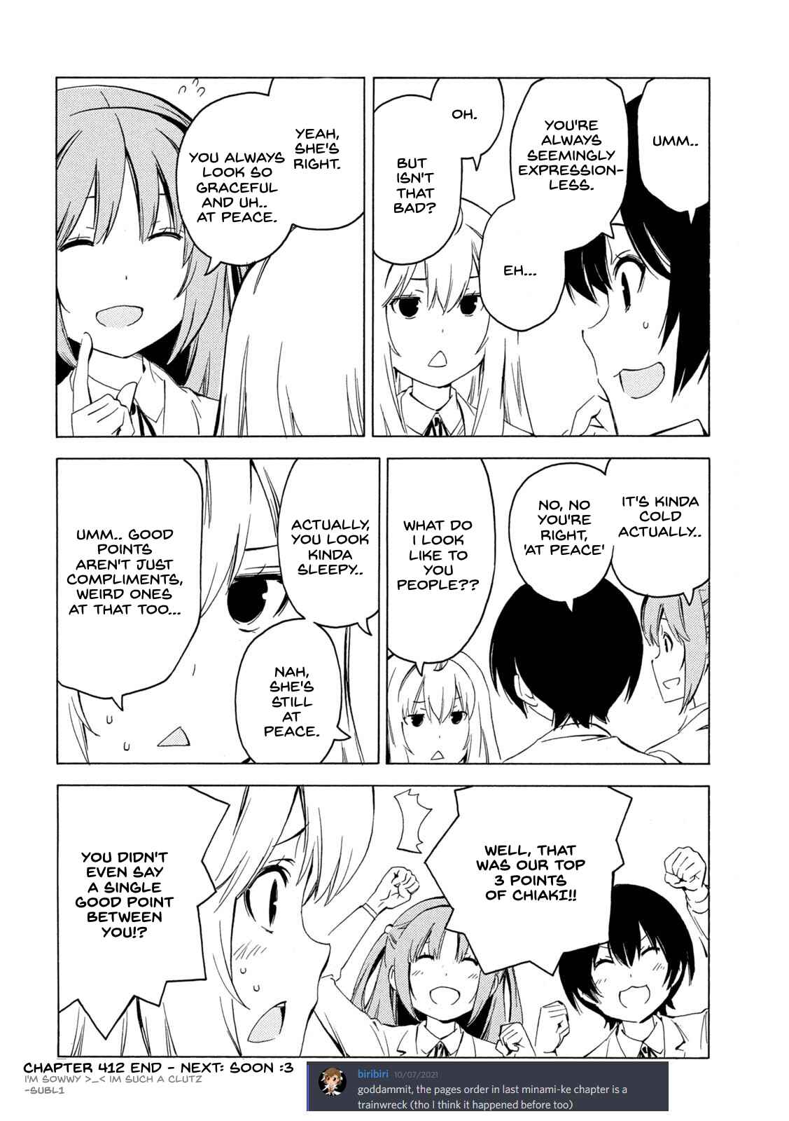 Page 8 Chapter 412 Minami-ke