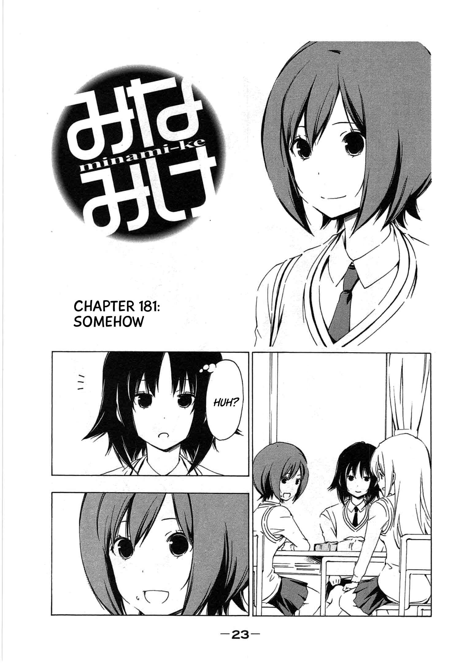 Page 1 Chapter 181 Minami-ke