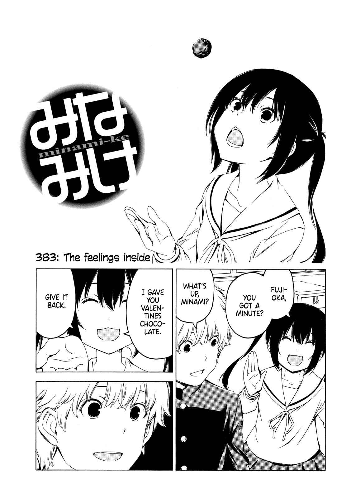 Page 1 Chapter 383 Minami-ke