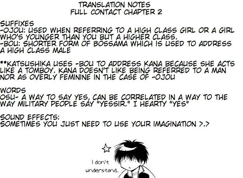 Page 3 Chapter 2 Full Contact