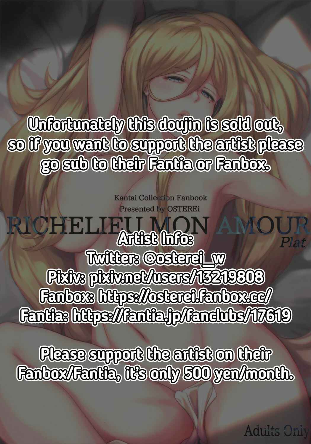 Page 2 Chapter Unknown_2f97 Kantai Collection -KanColle- RICHELIEU MON AMOUR Plat (Doujinshi)