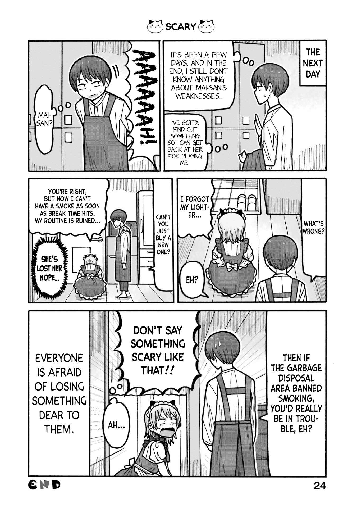 Page 8 Chapter 1.5 Smoking Maid Romance