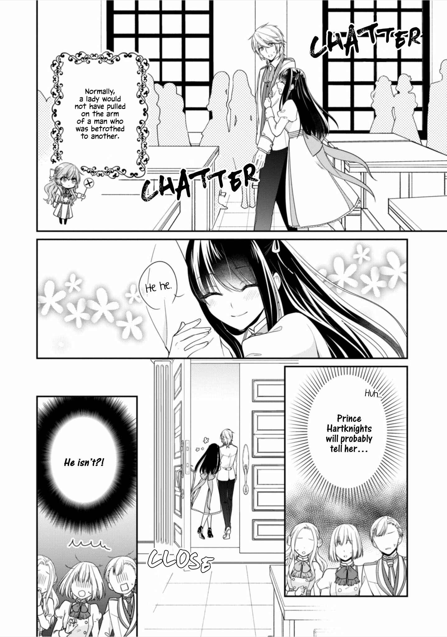 Page 13 Chapter 8.5 Akuyaku Reijou wa Ringoku no Outaishi ni Dekiaisareru