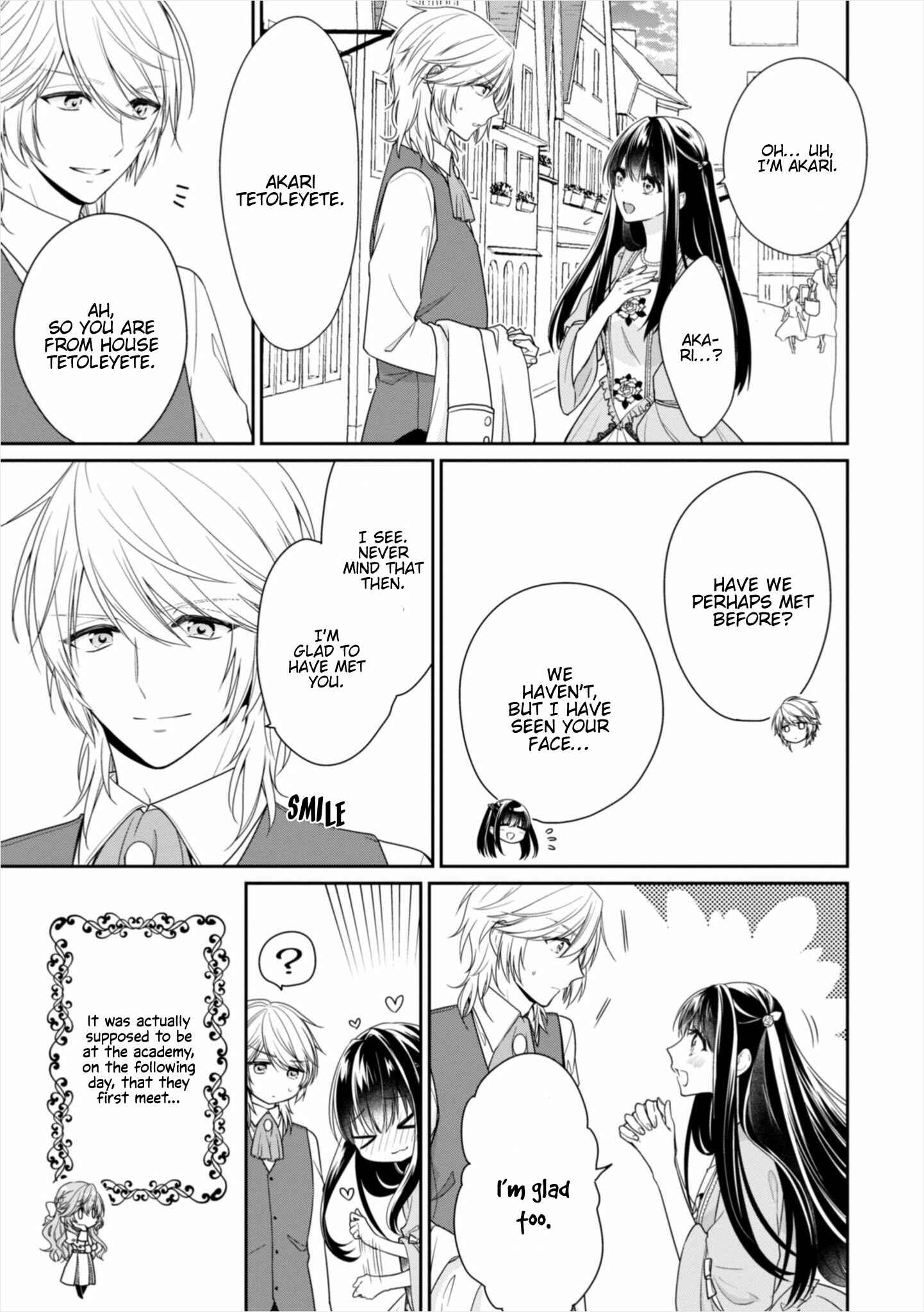 Page 8 Chapter 8.5 Akuyaku Reijou wa Ringoku no Outaishi ni Dekiaisareru