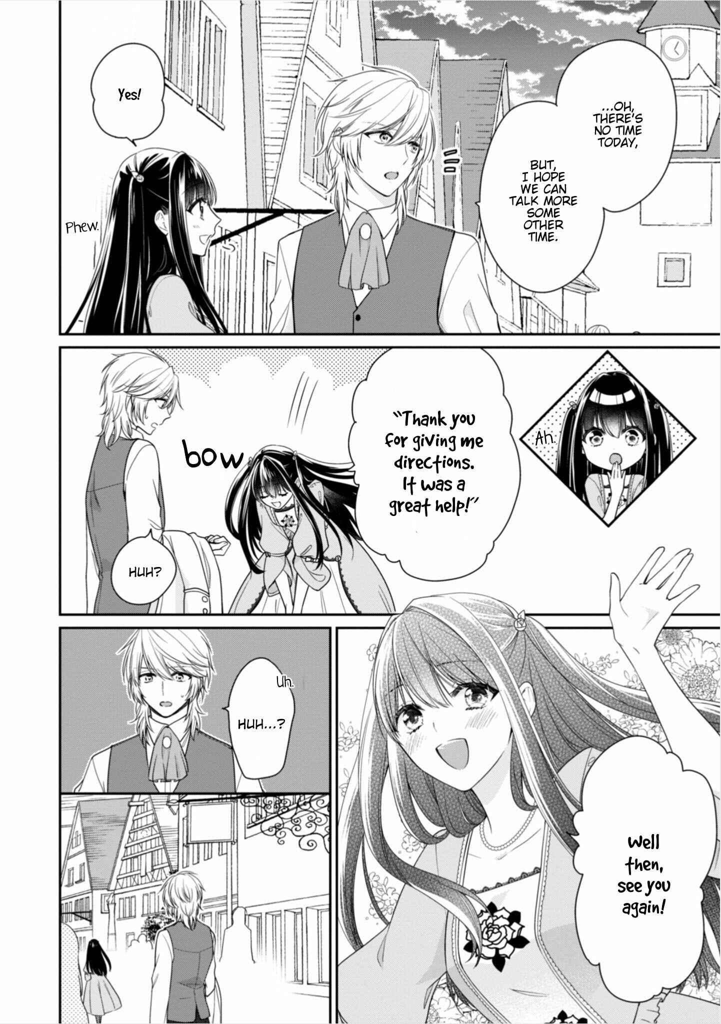 Page 9 Chapter 8.5 Akuyaku Reijou wa Ringoku no Outaishi ni Dekiaisareru