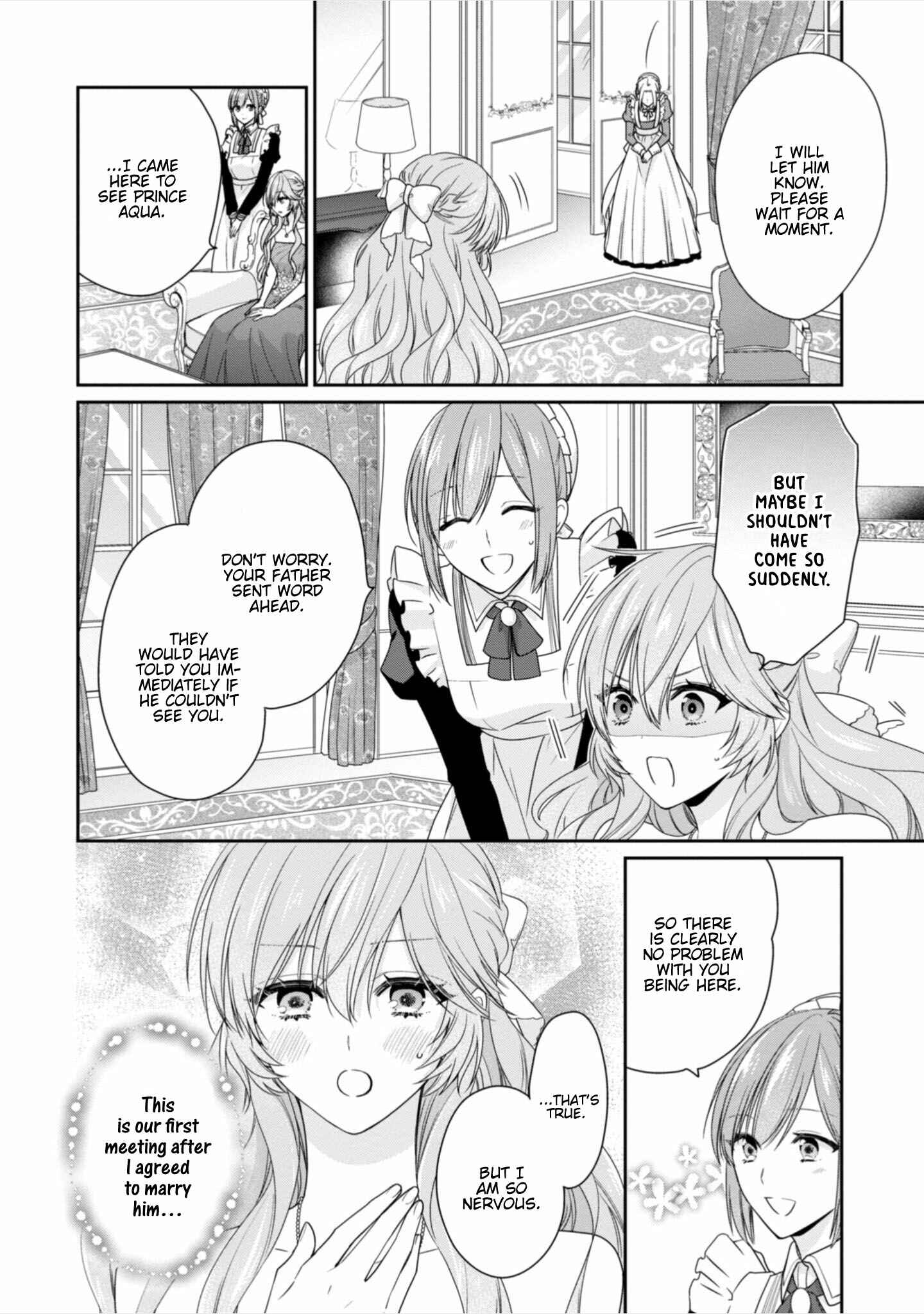 Page 19 Chapter 7 Akuyaku Reijou wa Ringoku no Outaishi ni Dekiaisareru