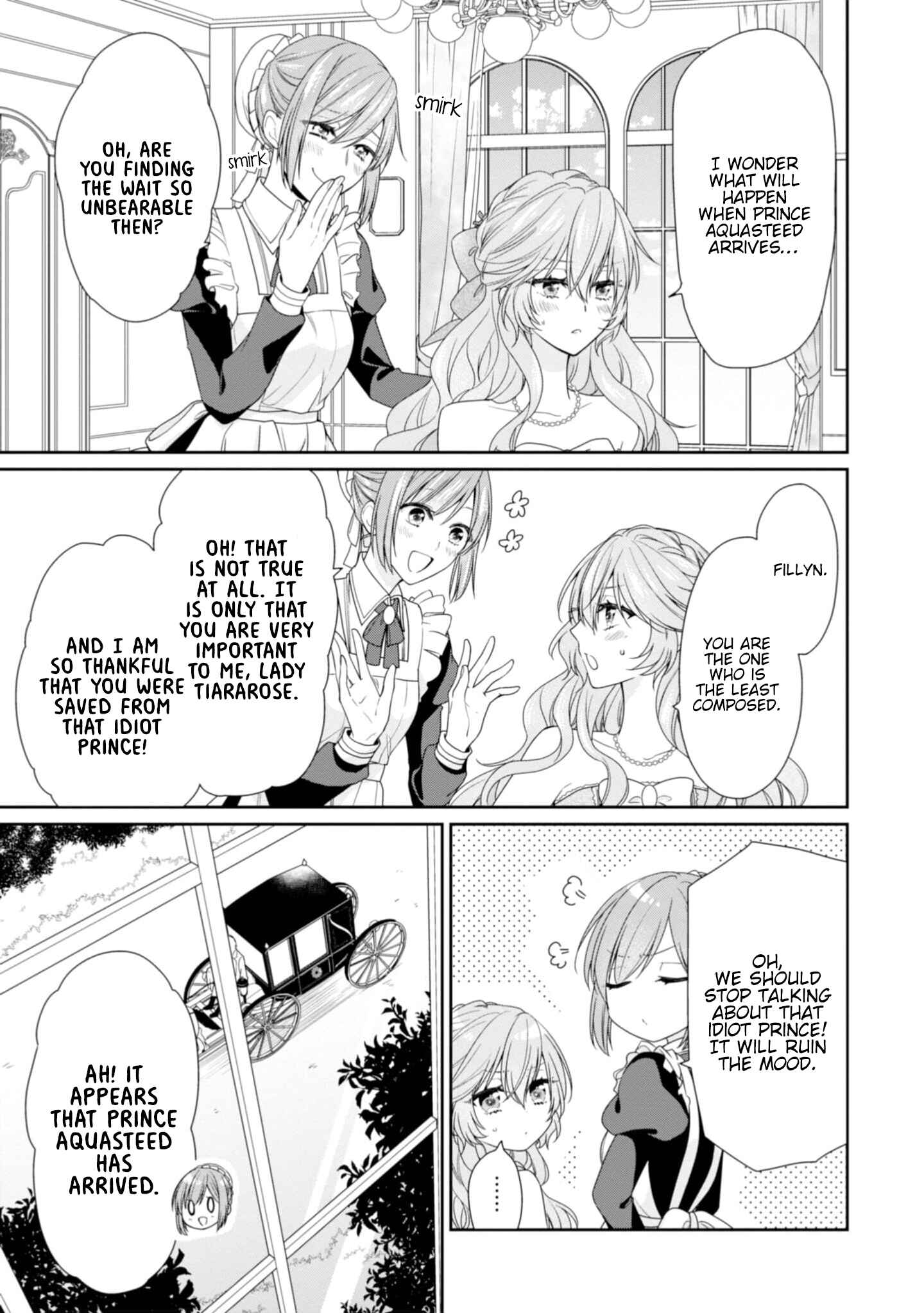 Page 24 Chapter 5 Akuyaku Reijou wa Ringoku no Outaishi ni Dekiaisareru