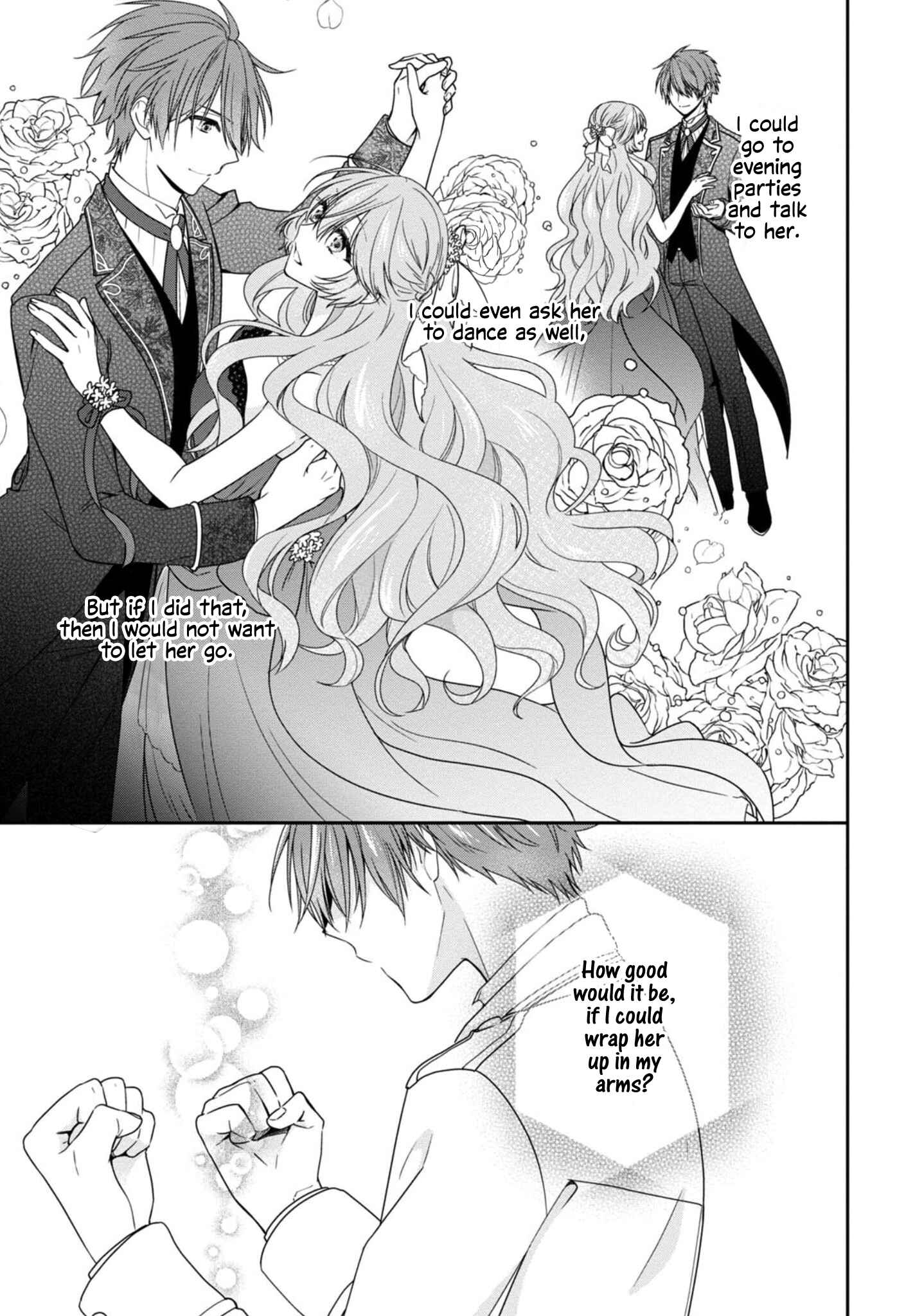 Page 9 Chapter 4.5 Akuyaku Reijou wa Ringoku no Outaishi ni Dekiaisareru