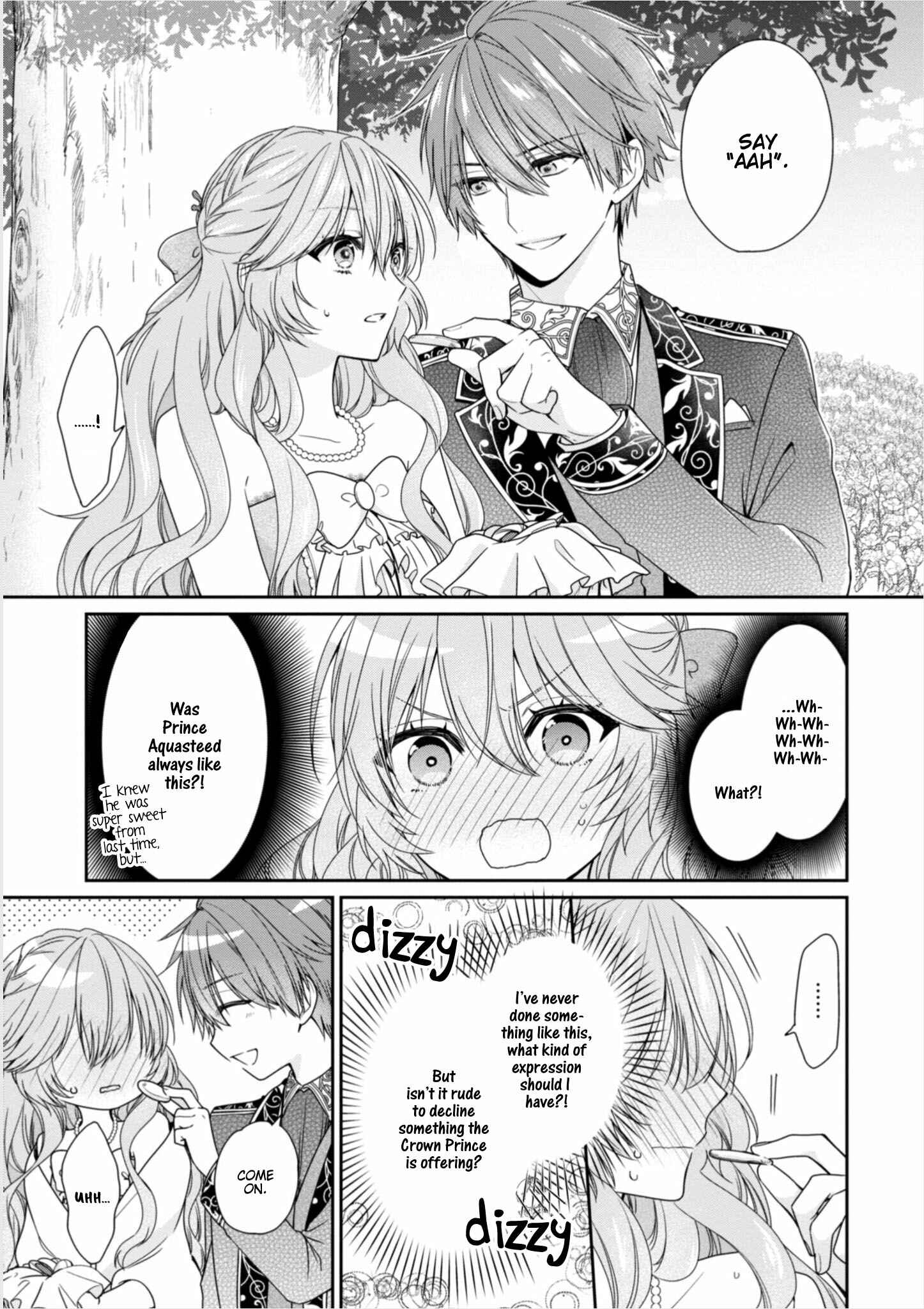 Page 8 Chapter 6 Akuyaku Reijou wa Ringoku no Outaishi ni Dekiaisareru