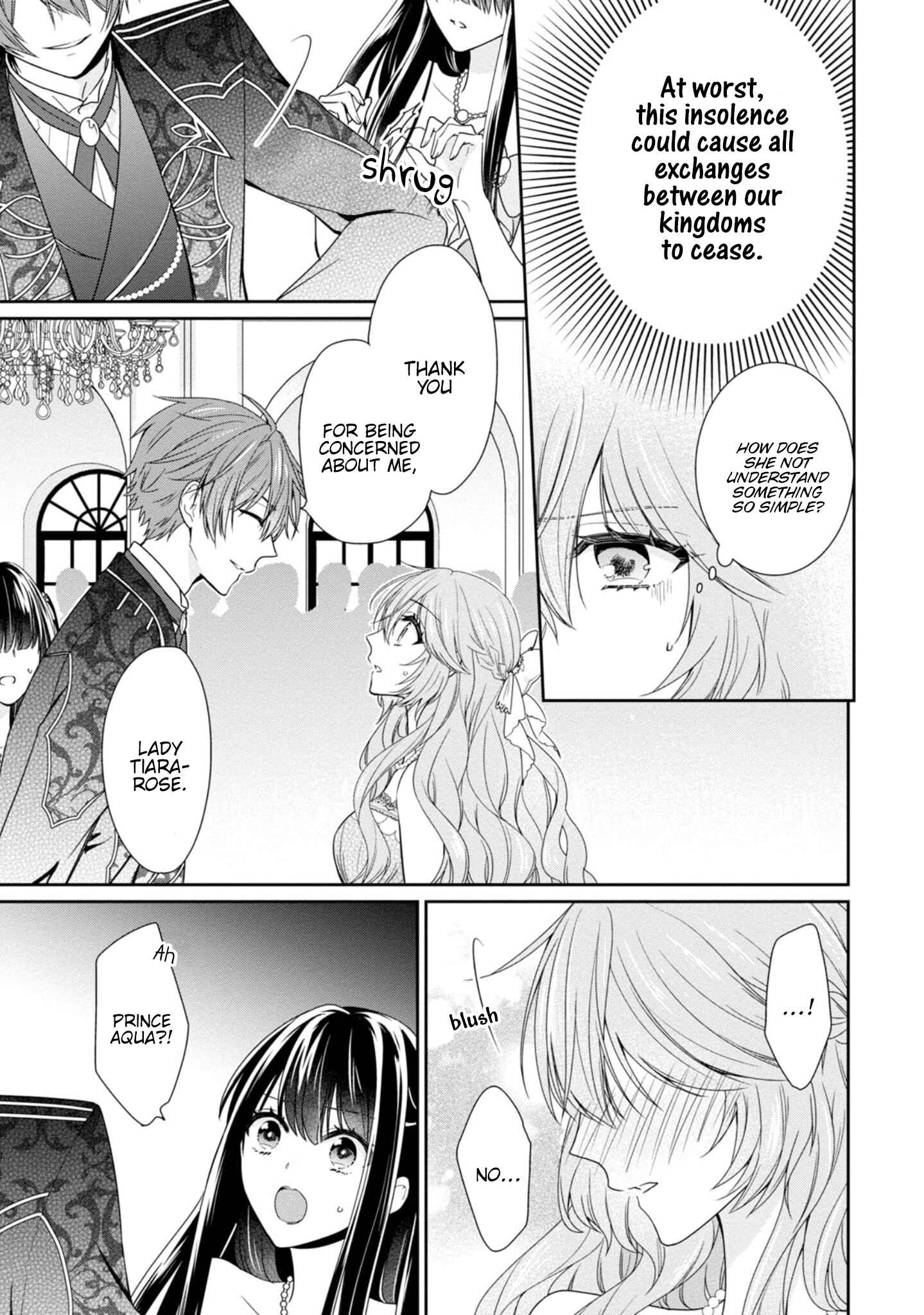 Page 12 Chapter 3 Akuyaku Reijou wa Ringoku no Outaishi ni Dekiaisareru