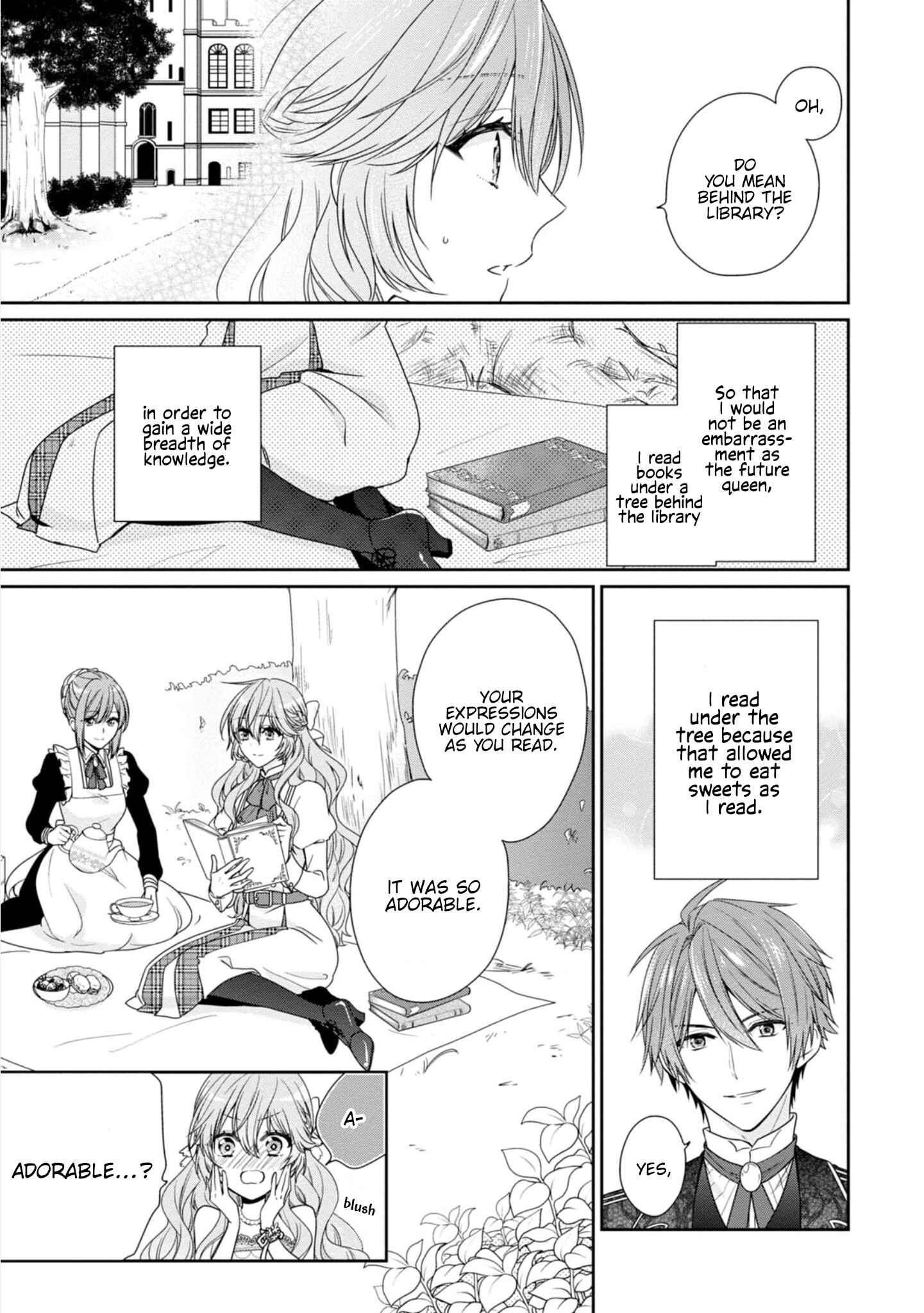 Page 26 Chapter 3 Akuyaku Reijou wa Ringoku no Outaishi ni Dekiaisareru