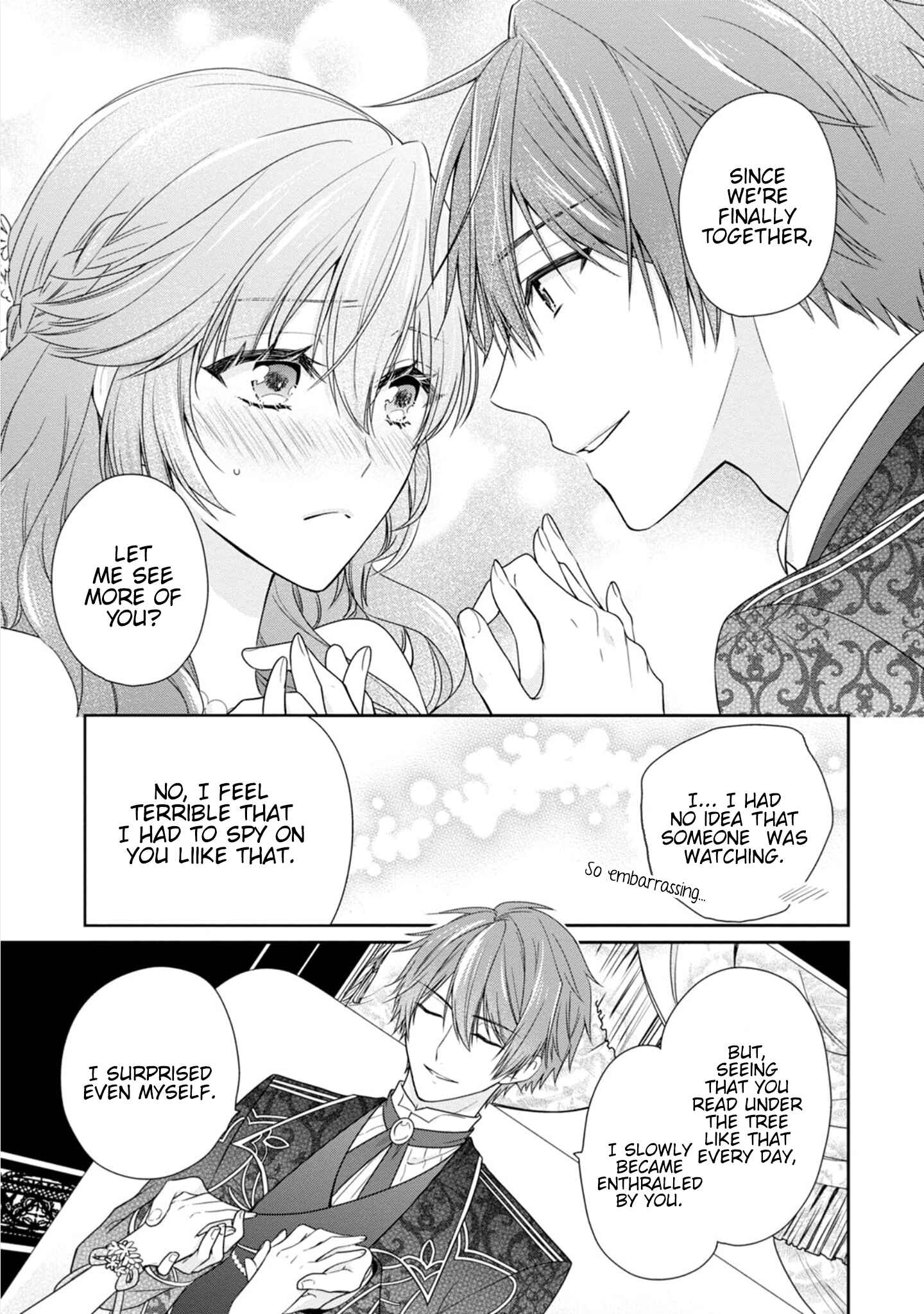 Page 28 Chapter 3 Akuyaku Reijou wa Ringoku no Outaishi ni Dekiaisareru
