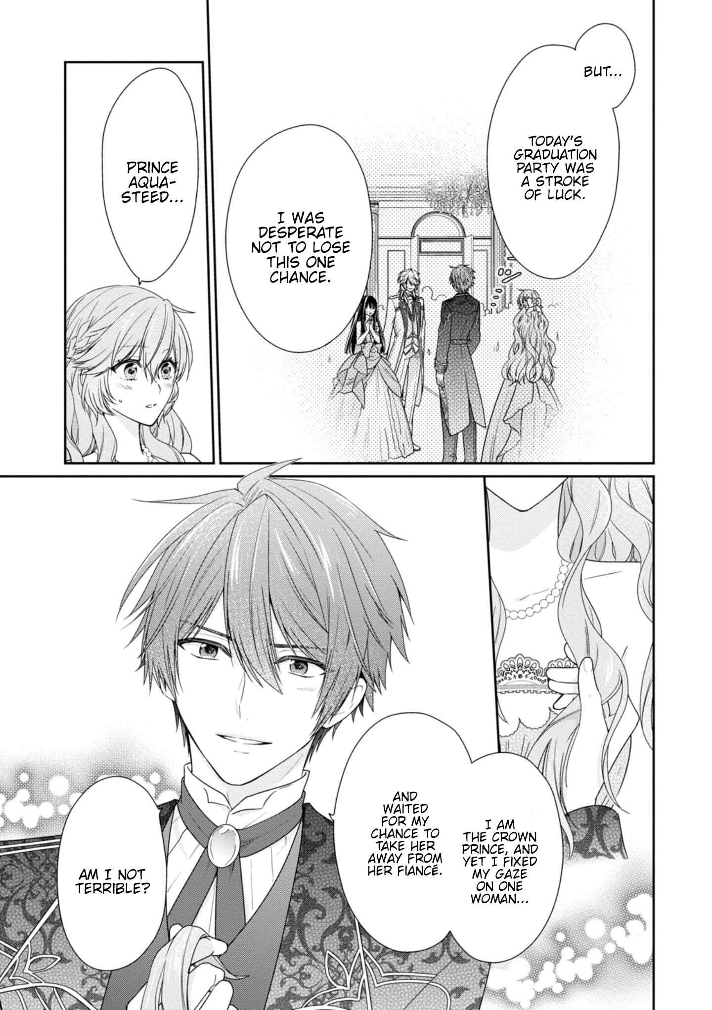 Page 30 Chapter 3 Akuyaku Reijou wa Ringoku no Outaishi ni Dekiaisareru