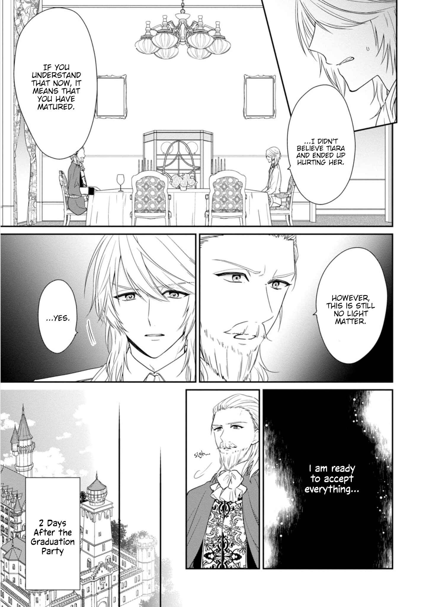Page 15 Chapter 4 Akuyaku Reijou wa Ringoku no Outaishi ni Dekiaisareru
