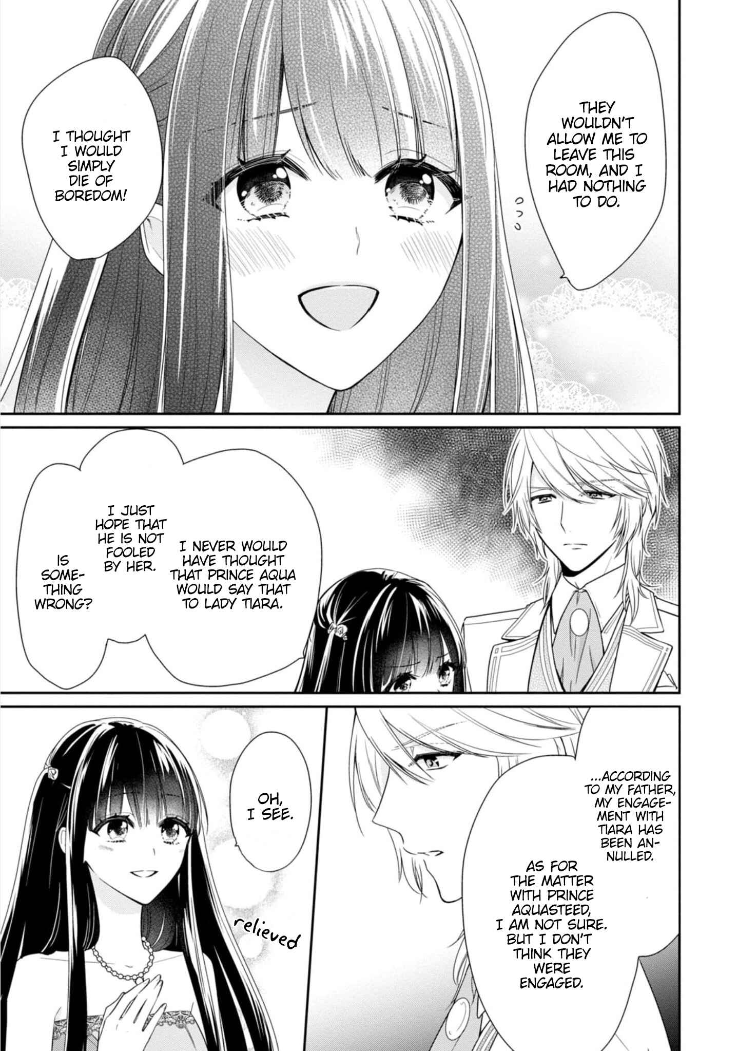 Page 5 Chapter 4 Akuyaku Reijou wa Ringoku no Outaishi ni Dekiaisareru