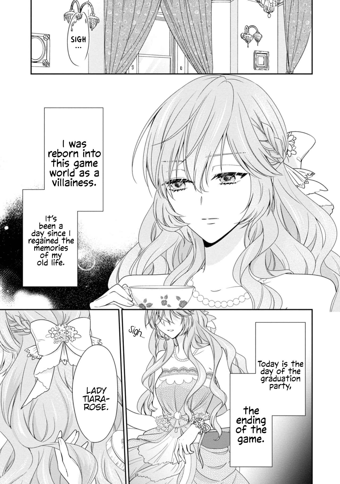 Page 3 Chapter 2 Akuyaku Reijou wa Ringoku no Outaishi ni Dekiaisareru