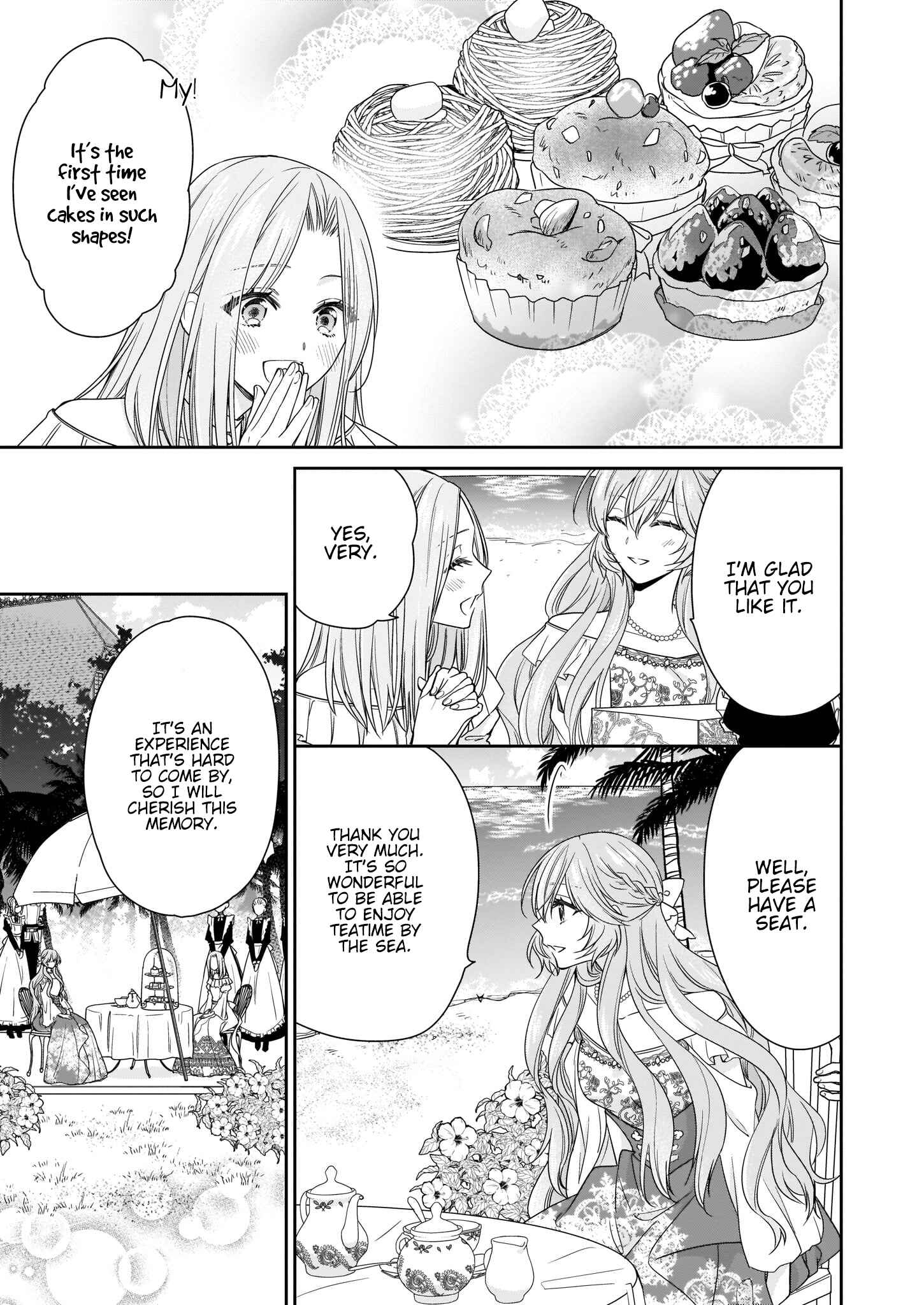 Page 12 Chapter 15 Akuyaku Reijou wa Ringoku no Outaishi ni Dekiaisareru